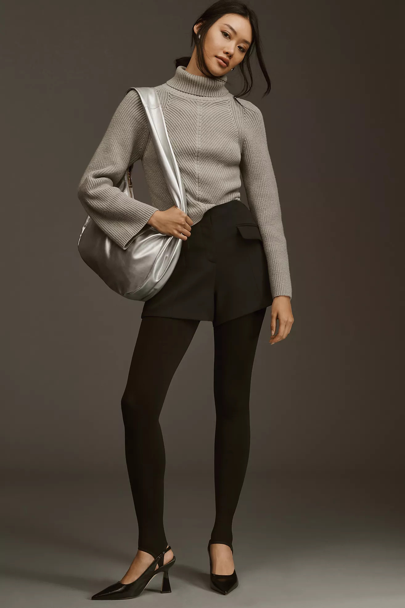 Timmie Faux-Leather Slouchy Shoulder Bag | Anthropologie (US)