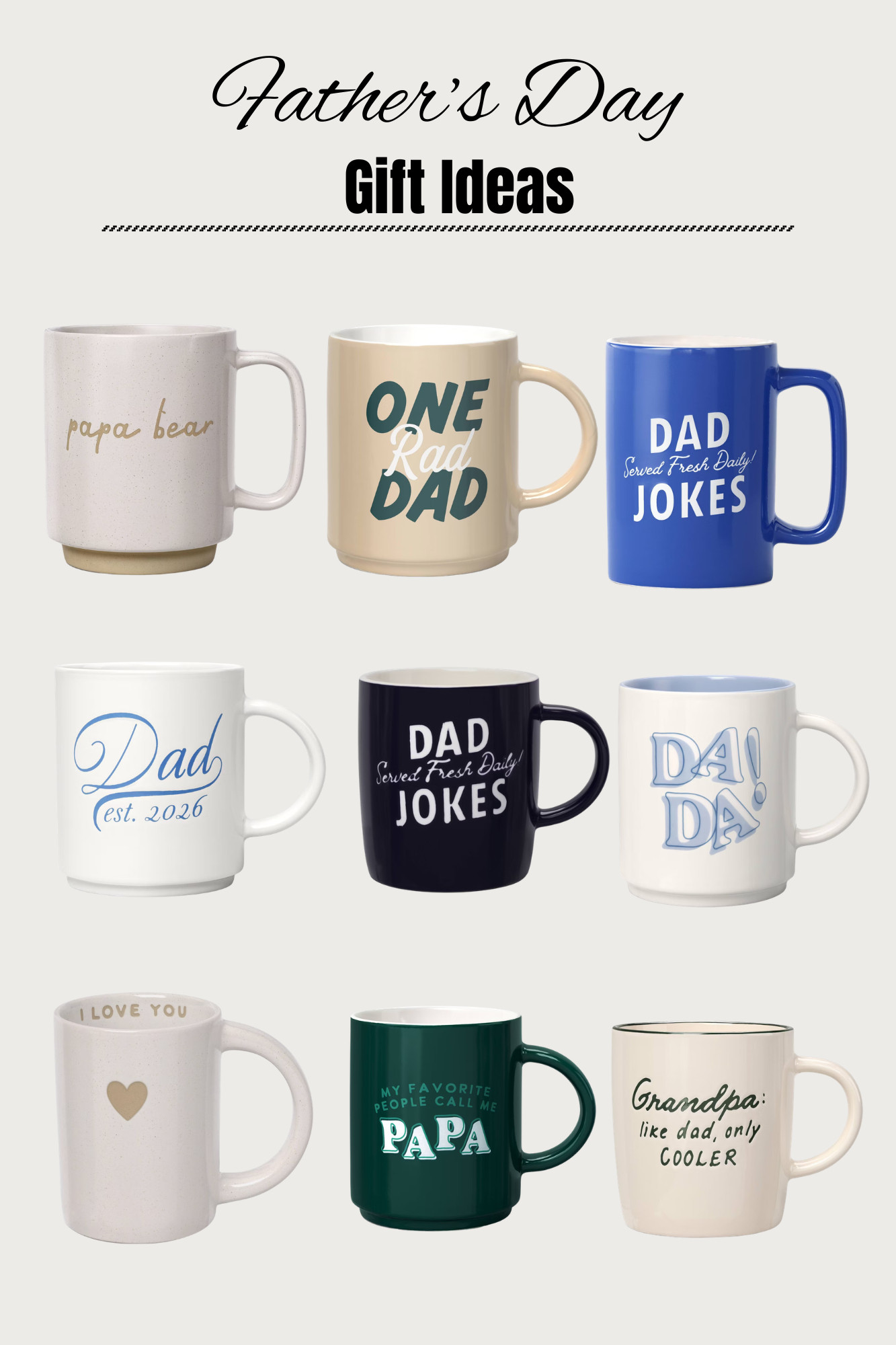 If your dad runs on coffee and corny jokes… this is your sign 🤍 

 #LTKSeasonal #LTKMens