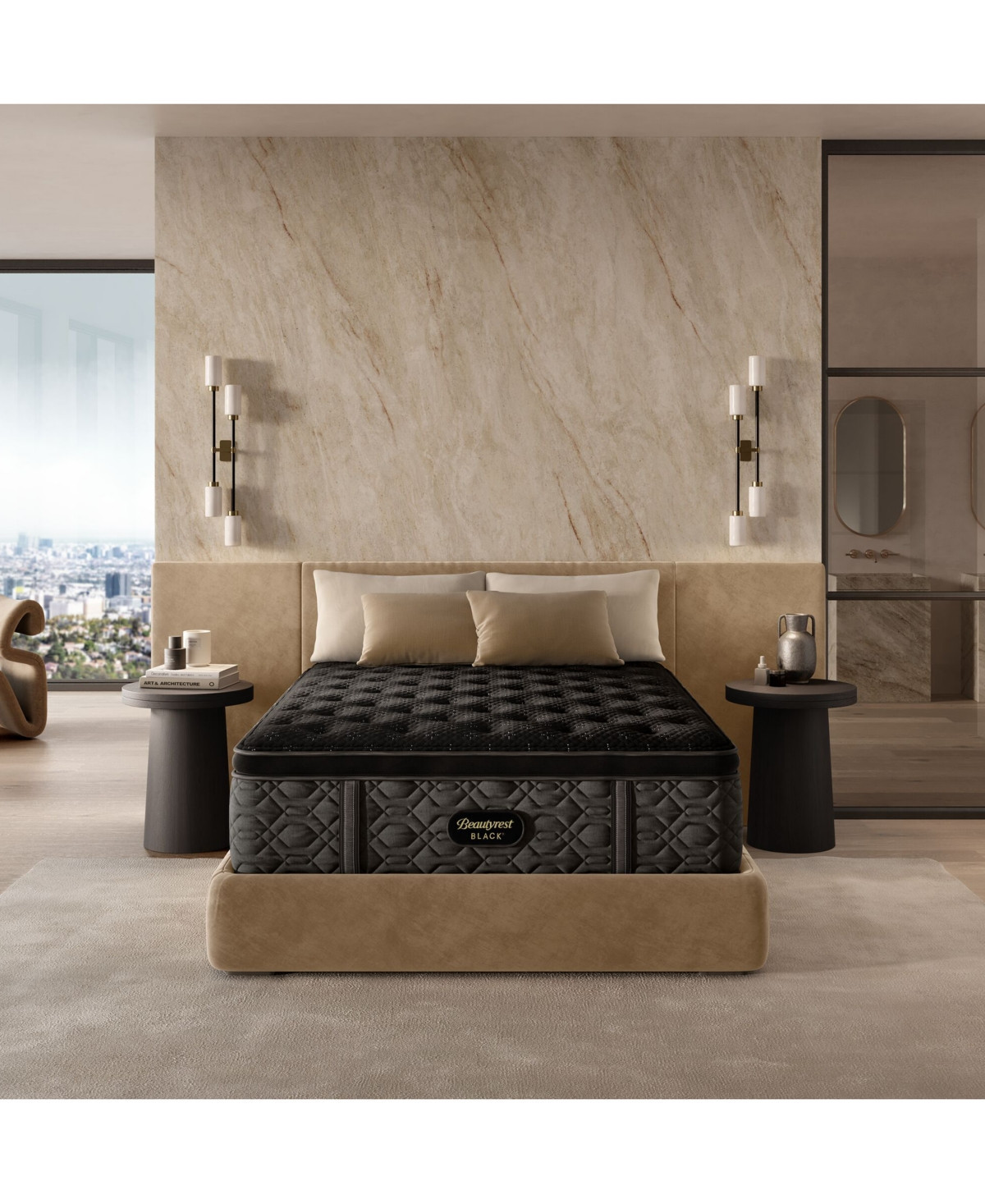 Beautyrest Black Series Three 16.75" Plush Pillowtop Mattress - Full | Macy's