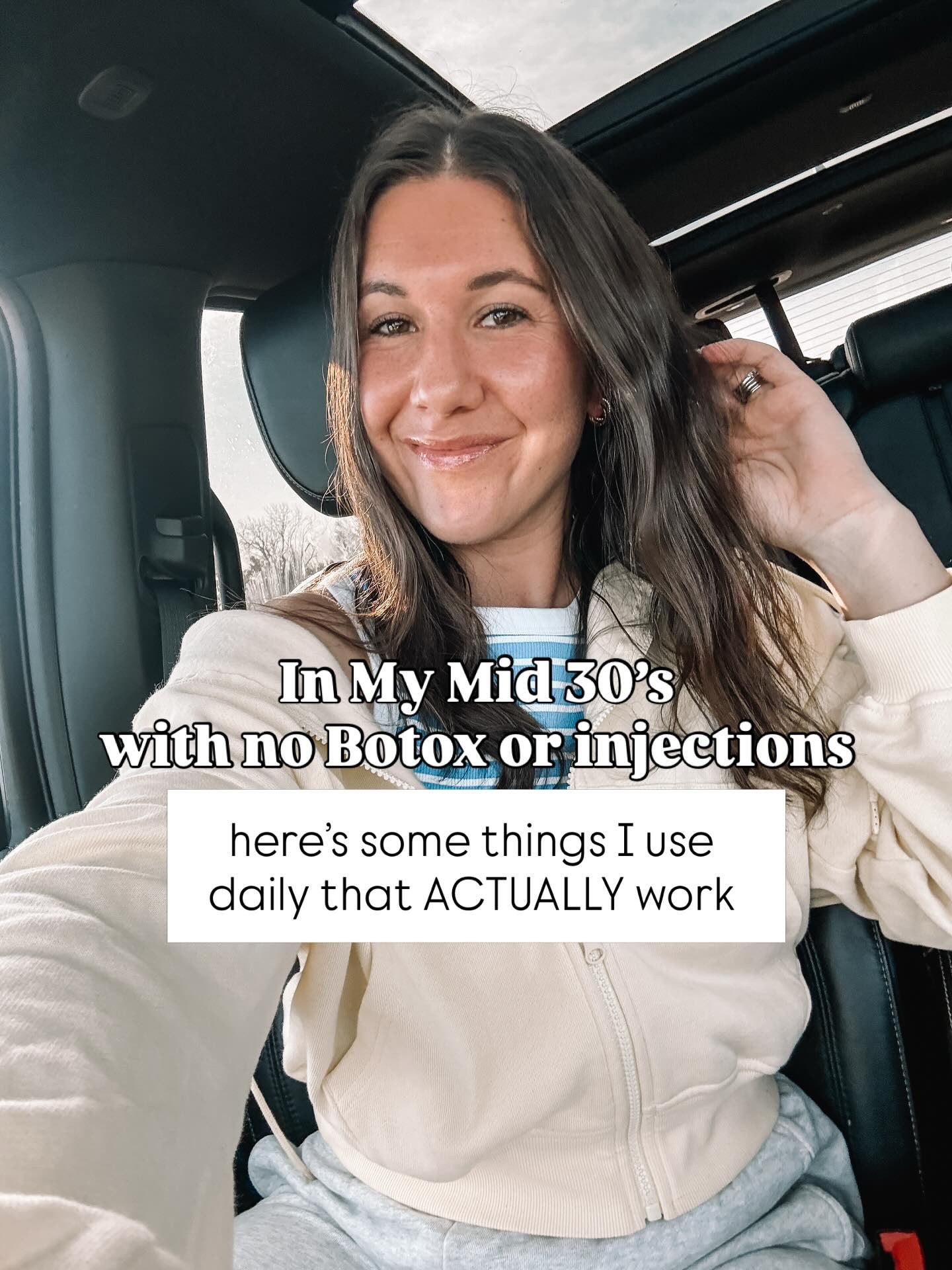 Comment LOVE & I’ll send you a message with all the details!

No shame on Botox, but it’s not for me!! I’ve seen a trend on the rise “I’m aging backwards” however most of the posts are from women who get Botox. IMO it’s hard to trust a product & how it works if it’s not being tested on true wrinkles 😬🤌🏽 Sharing my favorite serum, colostrum, daily greens, lymphatic drainage brush, derma roller & more that have ACTUALLY made a huge difference in my gut health & my skin. 

Gut health = healthier skin & hair 🤌🏽🌱

#skincare #nobotox #millennial #cleanbeauty #skincareroutine 

Clean beauty routine, skincare favorites , millennial mom, beauty must haves