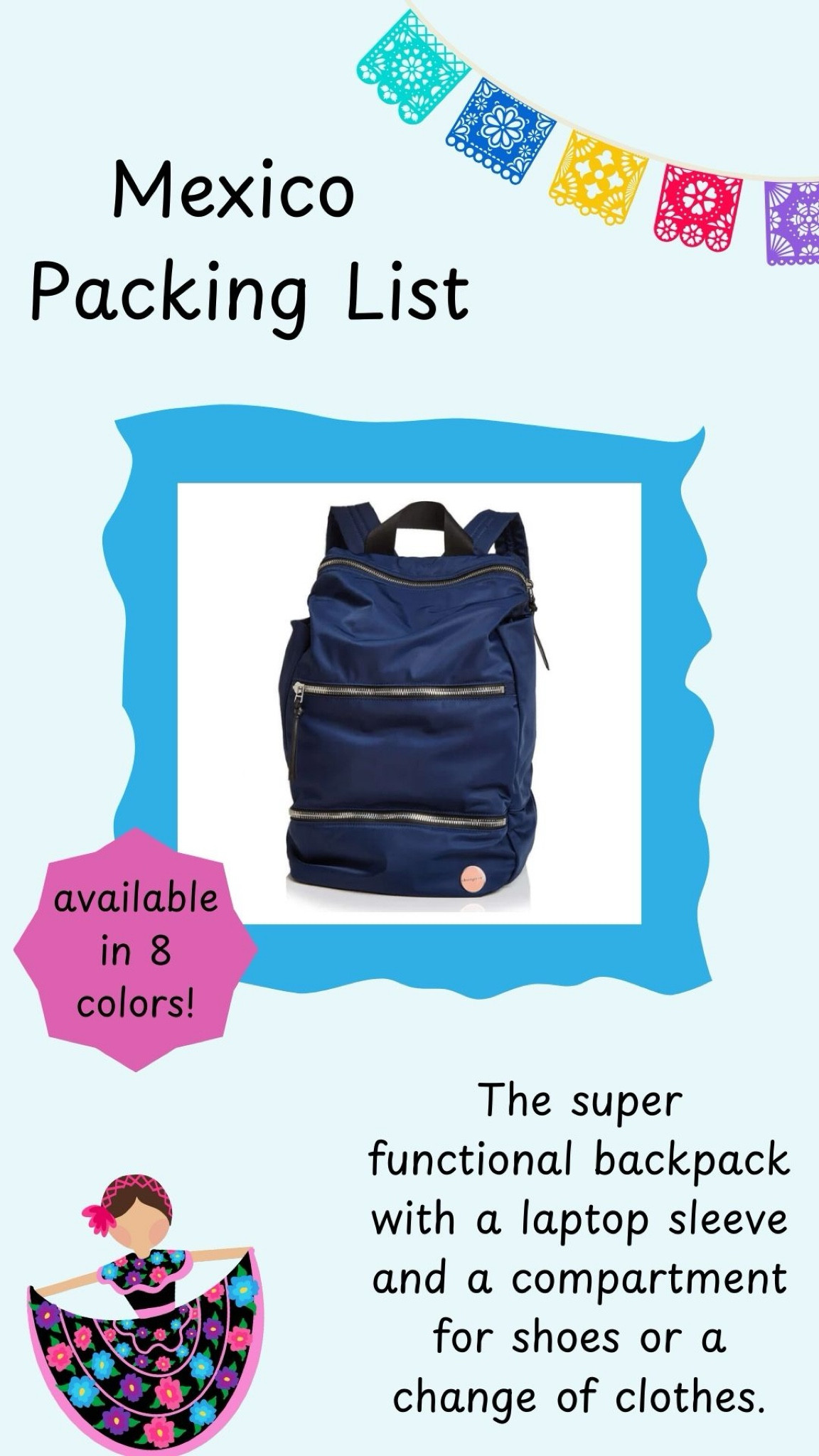 This backpack is wonderful for travel and adventures around the city. The bottom compartment is big enough for our daughter’s just-in-case outfit change because you can never been too prepared… and airsickness happens.


#LTKFamily #LTKTravel