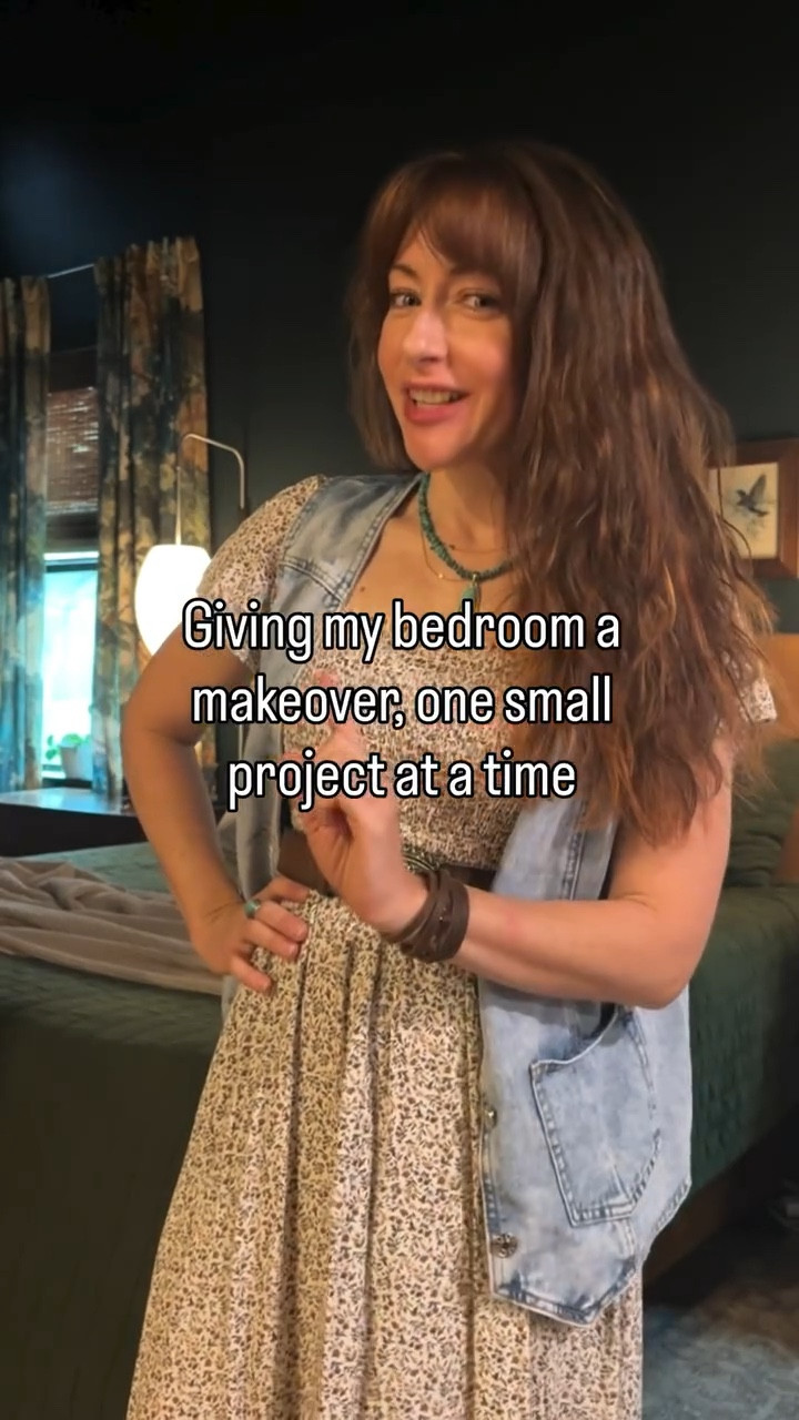 I was this close to doing a safe, solid rug. Instead I layered bold geometric + florals in the same colors and just hoped for the best.
Honestly… I’m into it.

Rug gifted by @ruggable

#moodybedroom #interiorinspo #boldrug #rug #bedroomideas 

#LTKHome