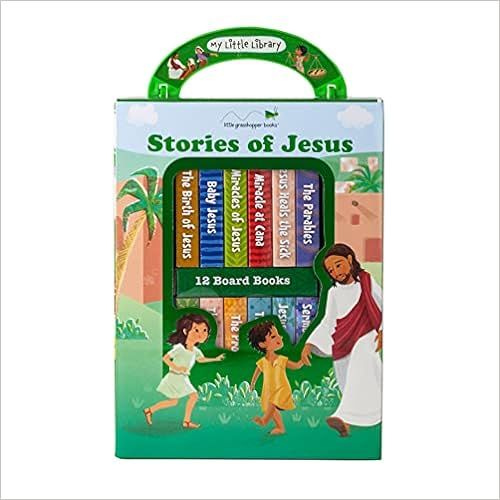 My Little Library: Stories of Jesus (12 Board Books)    Hardcover – July 16, 2021 | Amazon (US)
