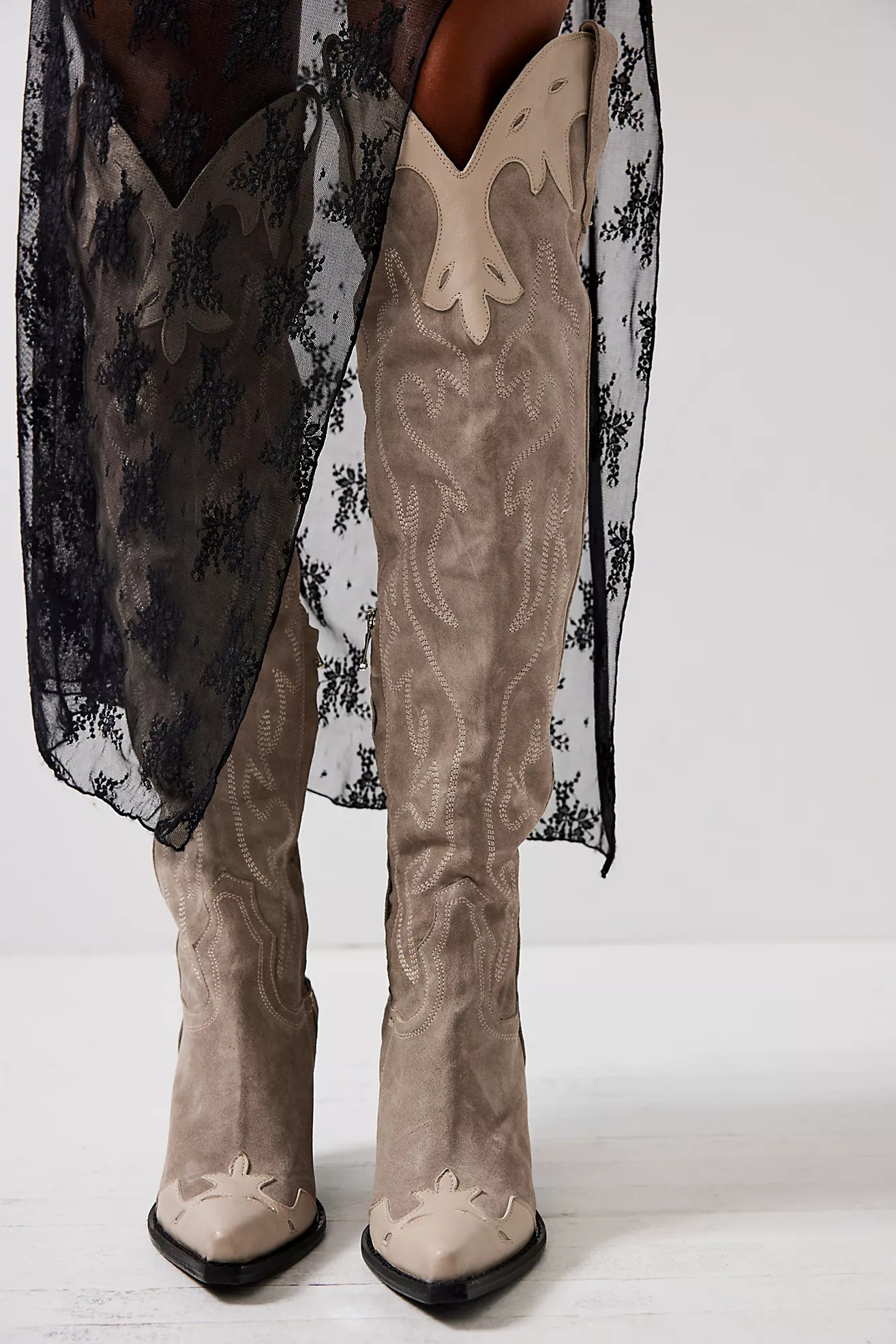 Wild West Thigh High Boots | Free People (Global - UK&FR Excluded)