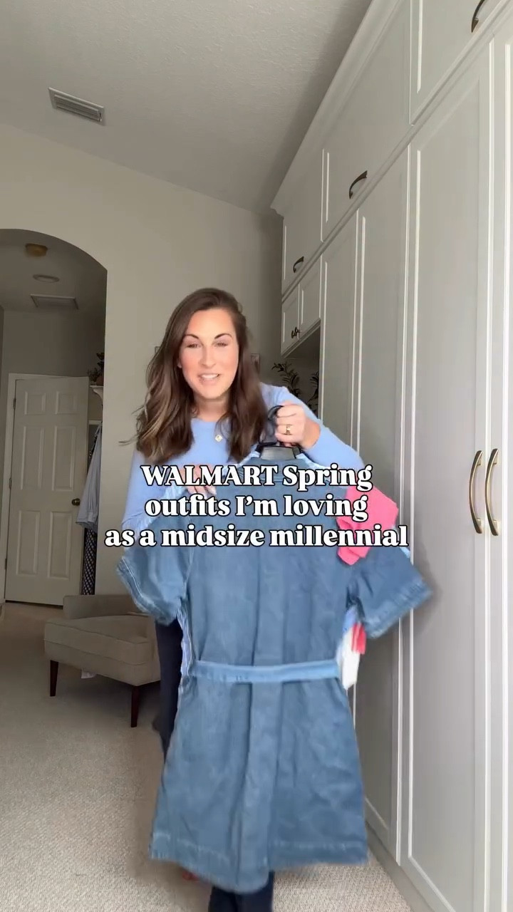 Clearly here for the blues this spring 🩵💐Loving these new arrivals from Walmart!! 

#LTKSaleAlert #LTKootd #LTKSeasonal