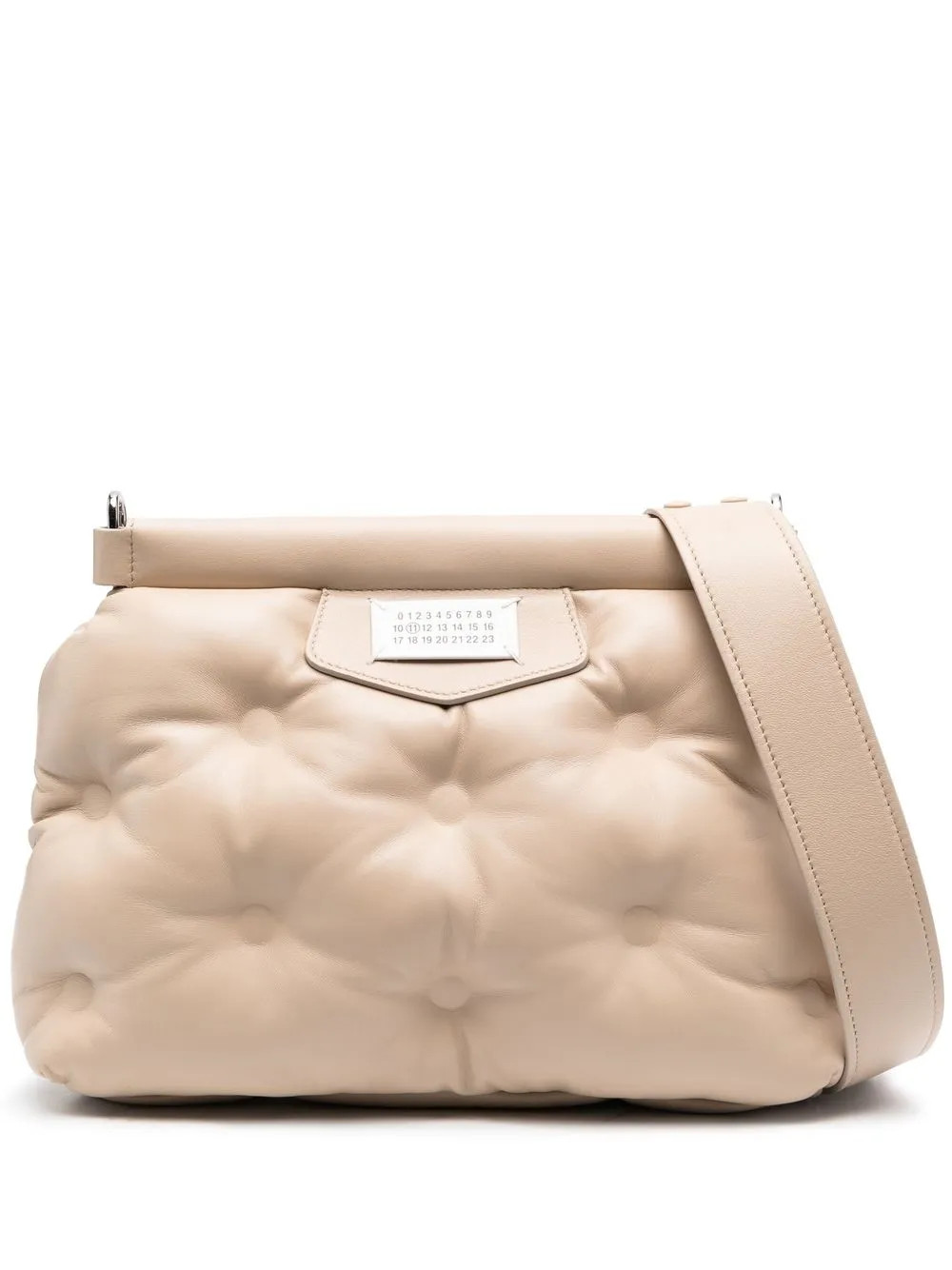 Maison Margiela Kleine Glam Slam Classique Schultertasche | Nude | FARFETCH DE | Farfetch Global