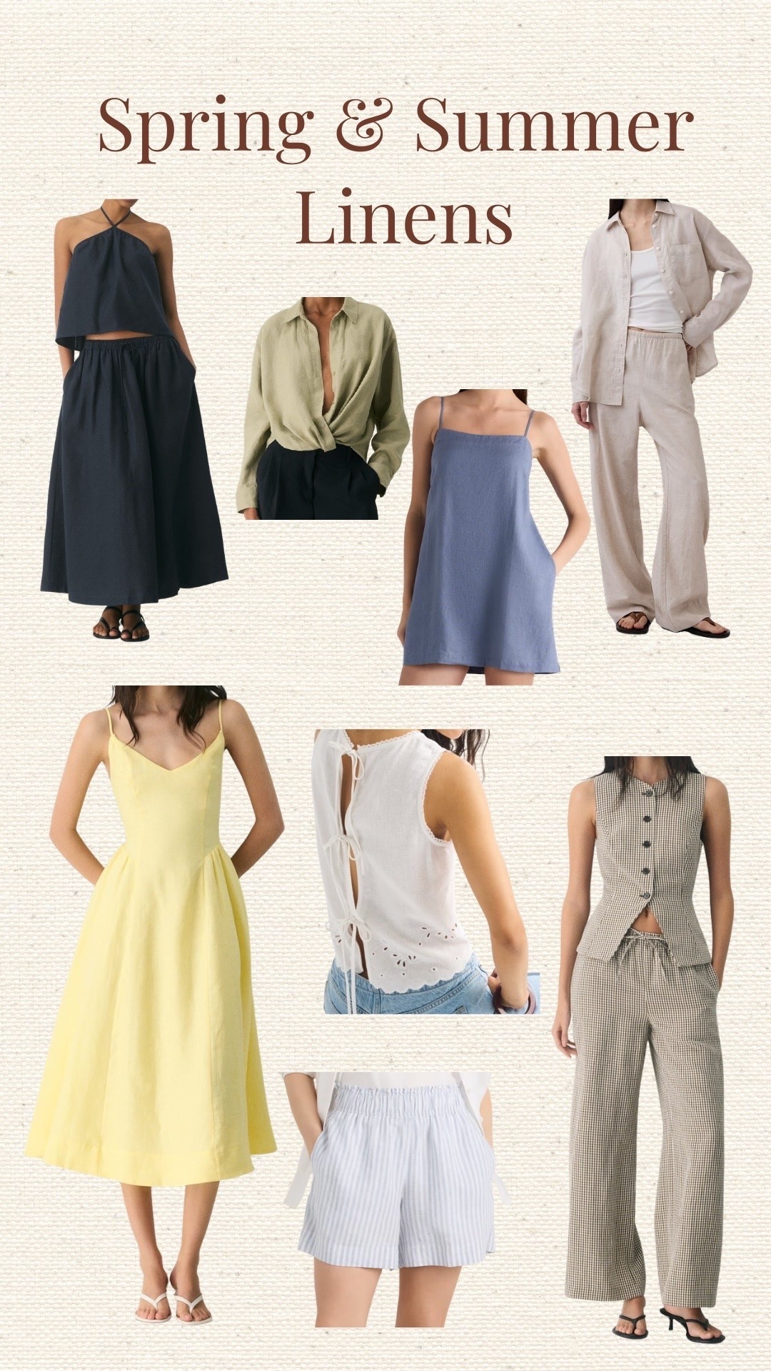 Spring & Summer linens

#LTKcanada #LTKsummer #LTKdresses