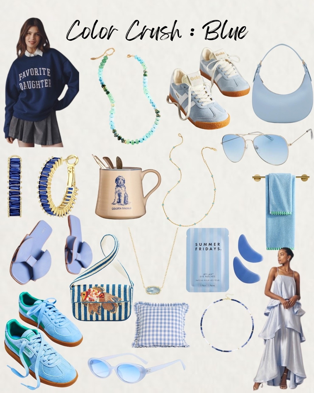Color Crush Blue / Blue Accessories / Blue Outfits / Color Crush / Amazon Finds / Anthropologie Finds

#LTKSeasonal