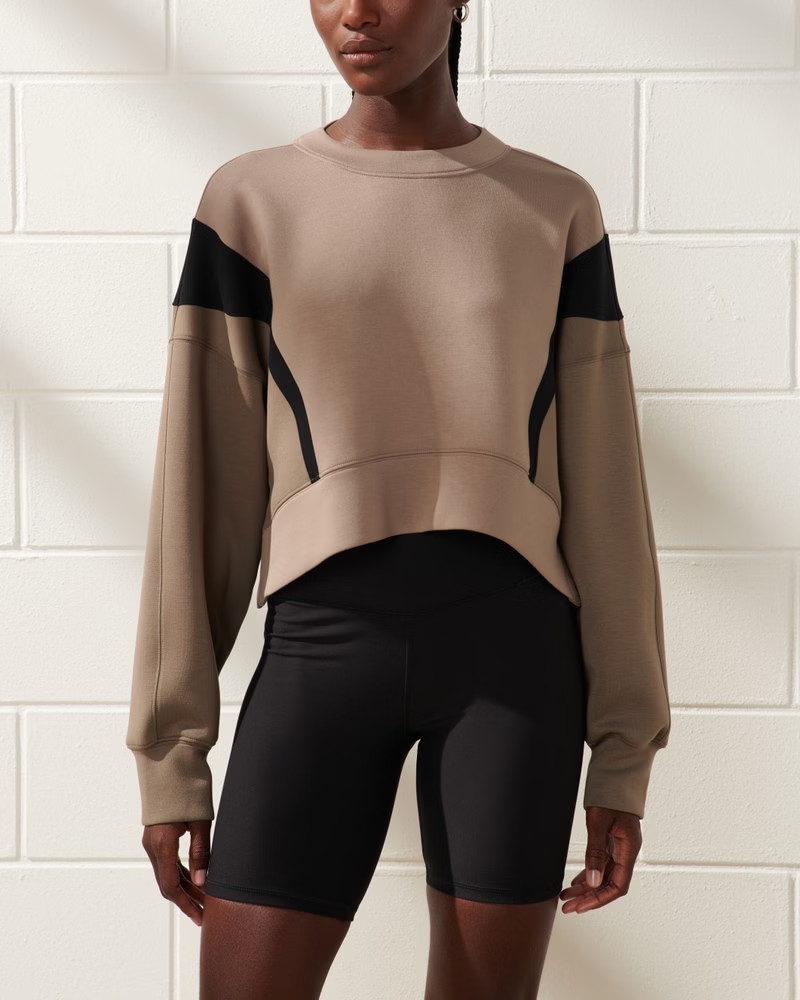 Women's YPB neoKNIT Mini Crew | Women's Tops | Abercrombie.com | Abercrombie & Fitch (US)