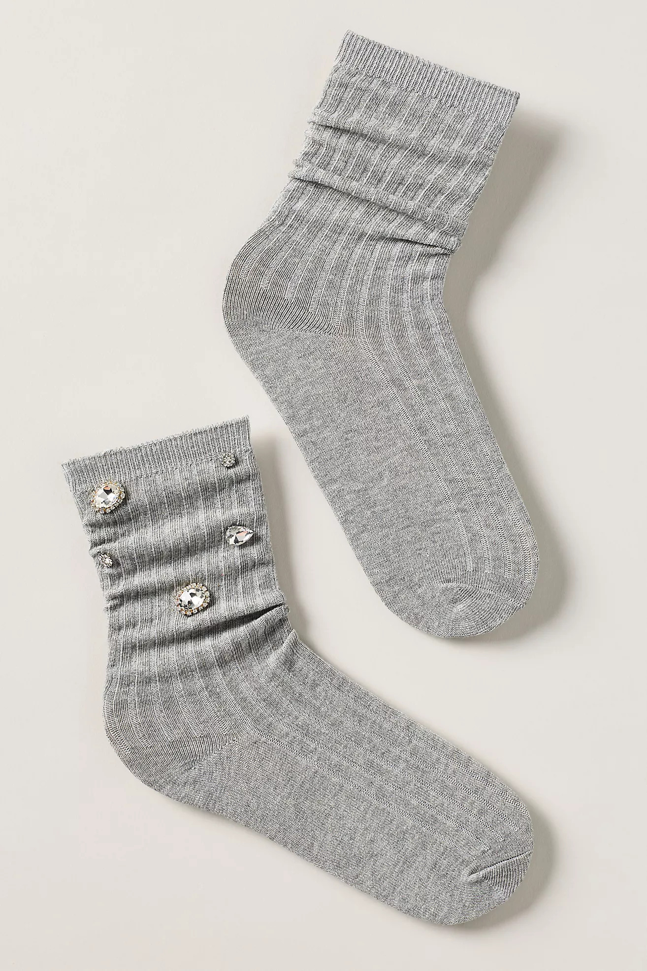 By Anthropologie Gem Stone Embellished Socks | Anthropologie (US)