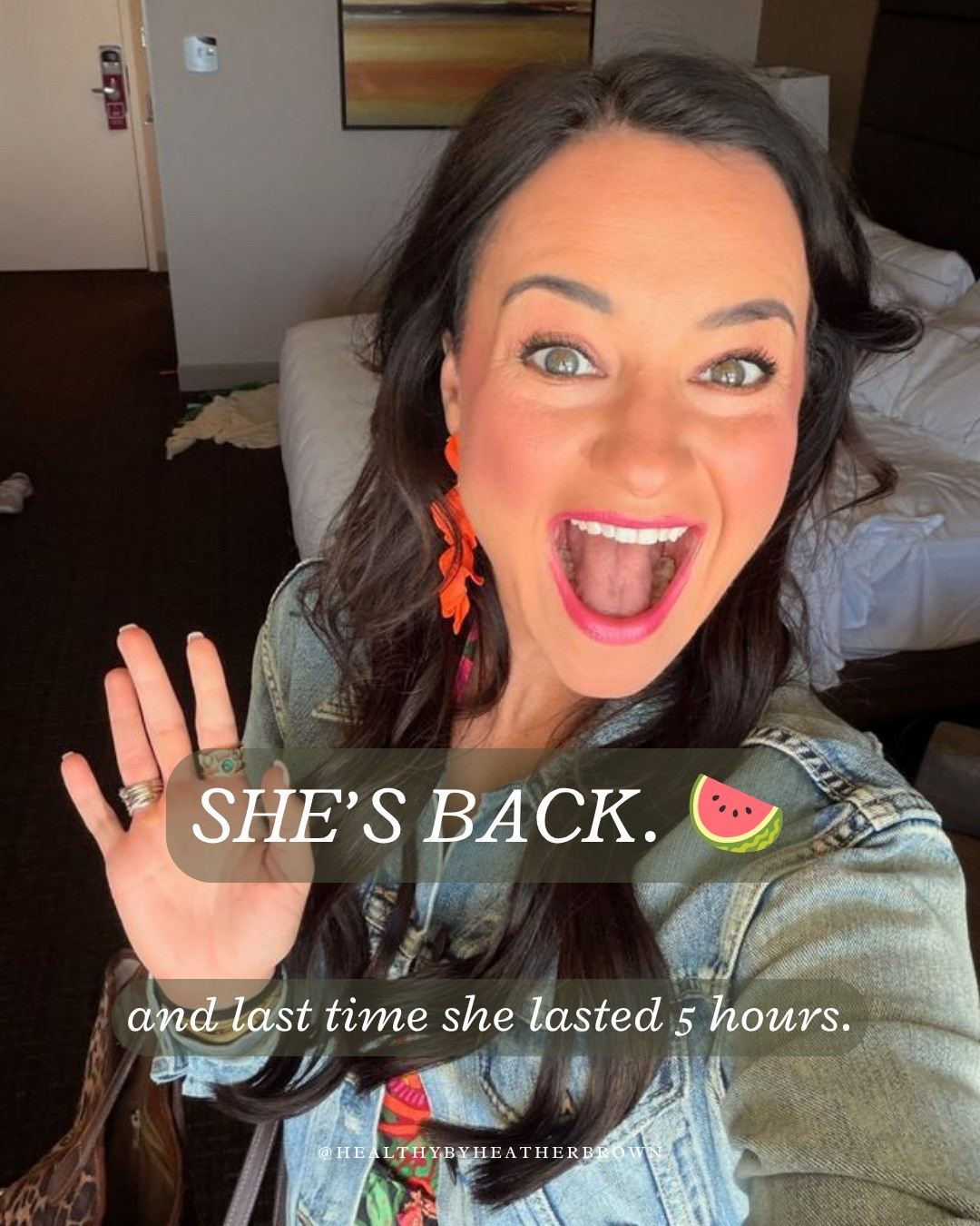 There are restocks...

And then there are "set an alarm because the last one disappeared in five hours" restocks. 😂🍉

HYDRATED Watermelon is officially coming back TODAY Wednesday, August 12 at 3 PM MT.

And if you missed it last time, you were definitely not alone.

This is one of those products that's become an easy yes in our house because getting everyone to drink enough water is one thing...

Getting them to actually WANT to drink it is another. 🙃

HYDRATED gives you electrolyte-powered support without turning your water into another sugary sports drink.

And WATERMELON tastes like summer.

Last time it sold out in five hours, so I'm not making any promises about how long it'll hang around this time.

If you want me to send you the link when it drops, comment WATERMELON 🍉 and I'll make sure you've got it.