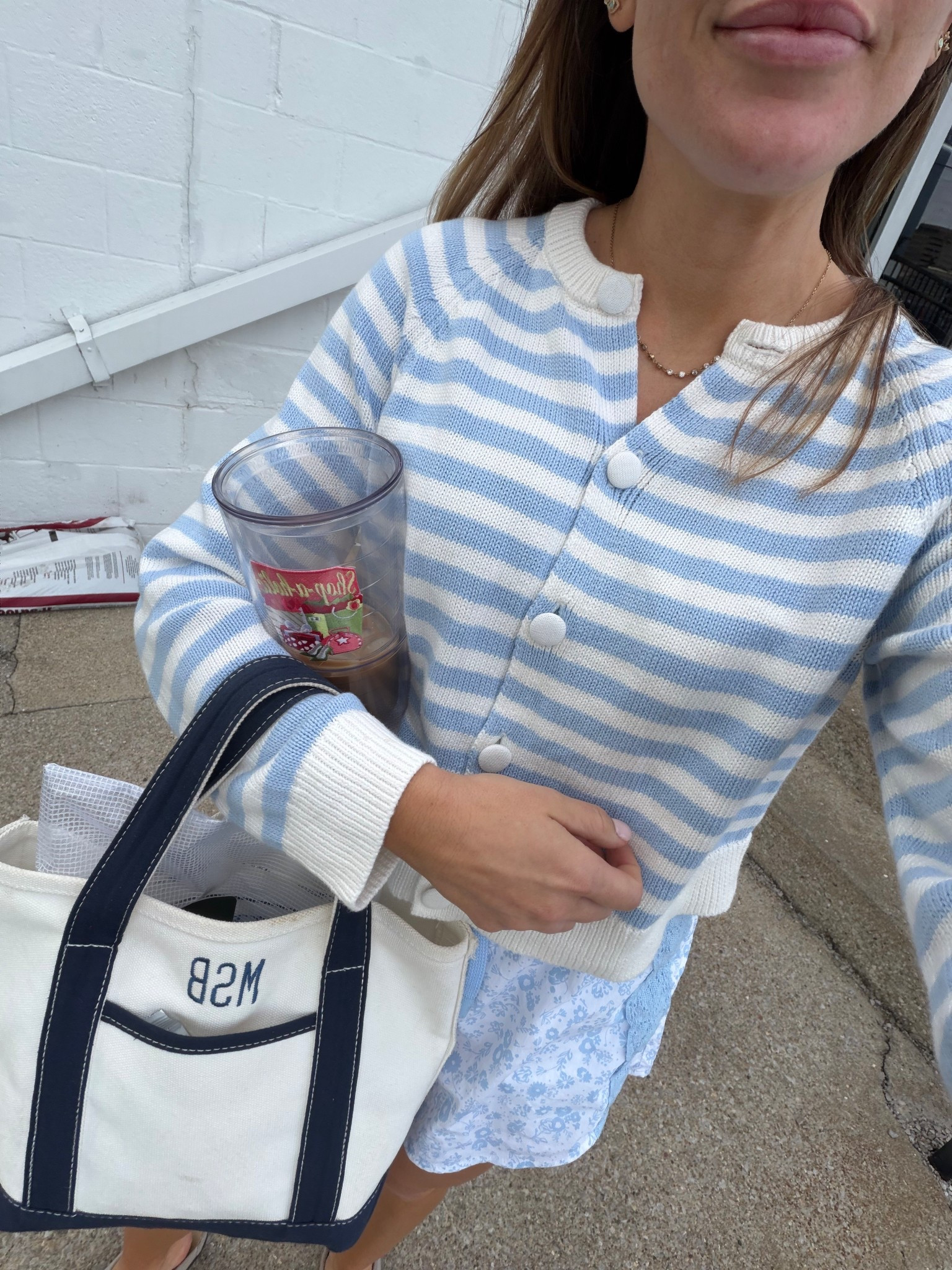 Today’s cute & casual combo— wearing an xsmall sweater & small in the shorts 

#LTKdayinmylife #LTKootd #LTKmomlife