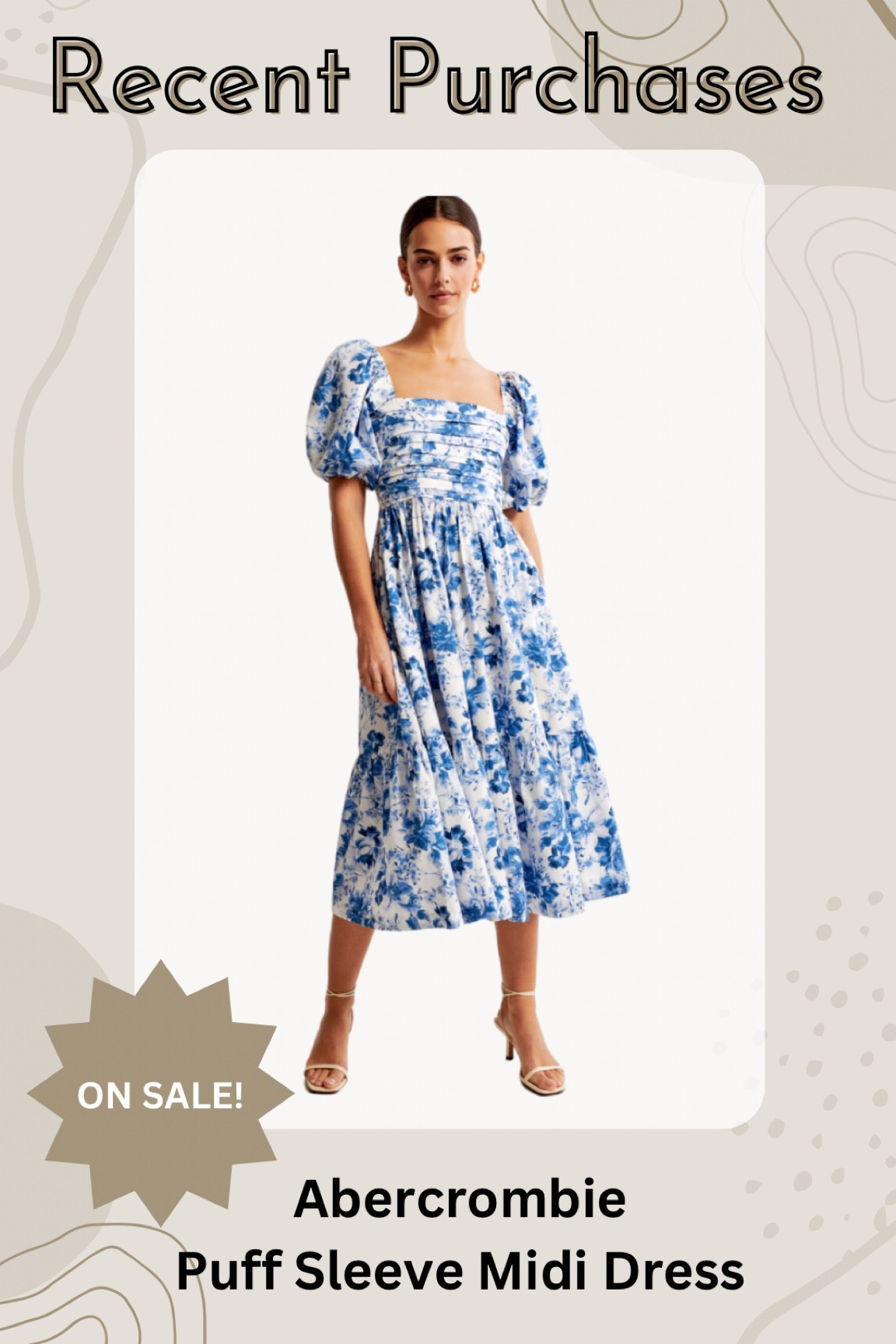 This Abercrombie dress is on sale & is so gorgeous!

LTKGiftGuide / LTKwedding / ltkfindsunder100 / LTKunder100 / LTKsalealert / LTKstyletip / Abercrombie / Abercrombie sale / Abercrombie sale alert / midi dress / blue dress / blue and white dress / blue and white floral dress / blue floral dress / plus size blue floral dress / plus size midi dress / midsize blue floral dress / sale / sale alert 

#LTKSeasonal #LTKplussize #LTKmidsize