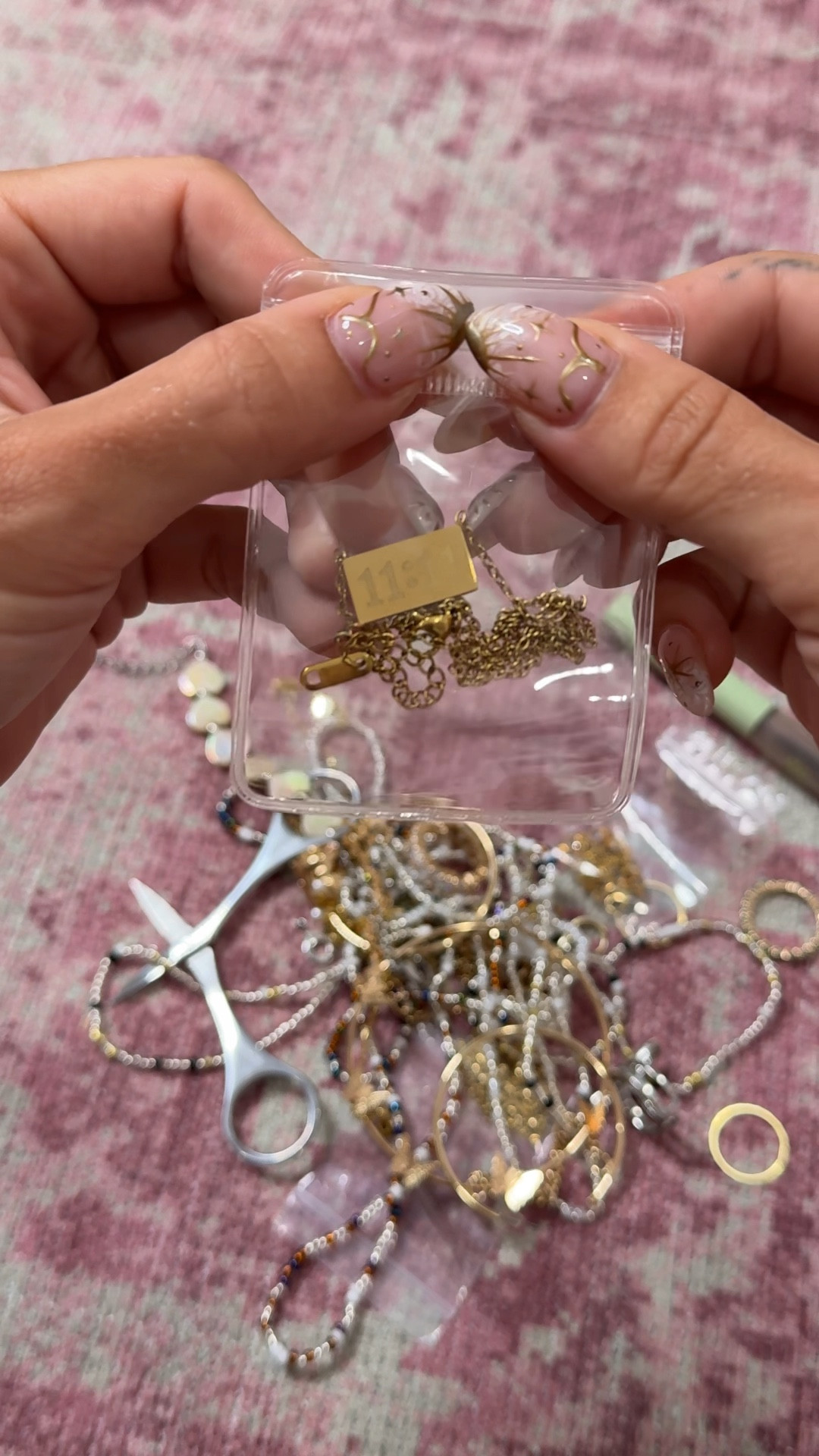 Never lose an earring again 👏
This large capacity transparent jewelry organizer is a total game-changer for travel, storage, and keeping your favorite pieces tarnish-free and tangle-free. It features individual zipper slots to keep everything secure and air-tight—aka no more scratching, oxidizing, or tangled chains.

Perfect for earrings, rings, and dainty necklaces, this slim, book-style case fits right in your carry-on or bedside drawer. Whether you’re headed on a trip or just tired of digging through a tangled mess, this is the affordable Amazon-style jewelry hack you didn’t know you needed.

🧳 Travel-friendly
💍 Organized storage = less tarnish
✨ 160 slots = room for everything

#JewelryOrganizer #TravelJewelryCase #TarnishFreeStorage #AmazonFinds #SheinHaul #JewelryHack #PackingTips #LTKFinds #LTKTravel #AffordableOrganization #NoMoreLostEarrings #JewelryBook