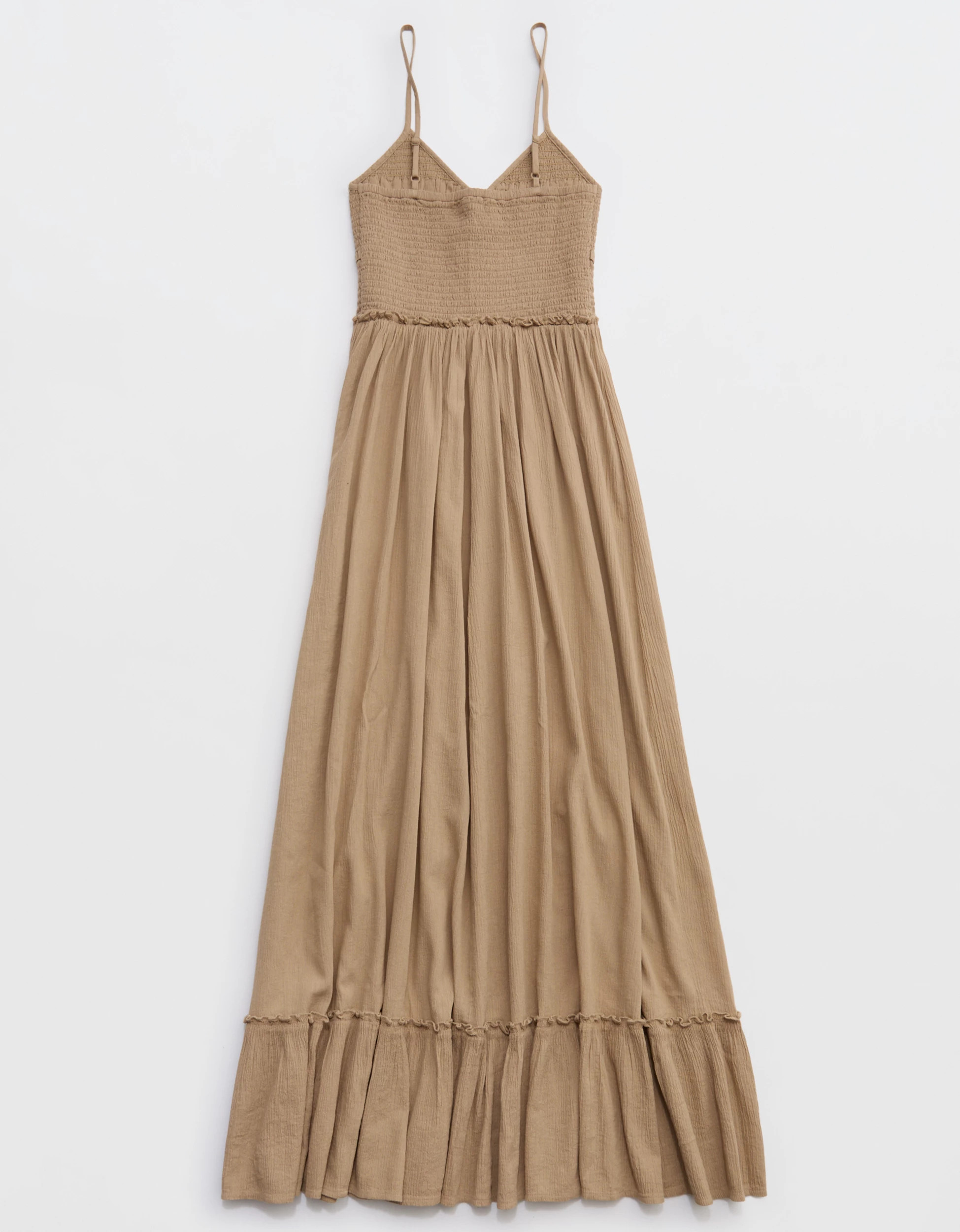 Aerie Button Front Maxi Dress | Aerie