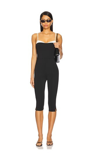 x Emma Rose Jaquetta Jumpsuit in Black | Revolve Clothing (Global)