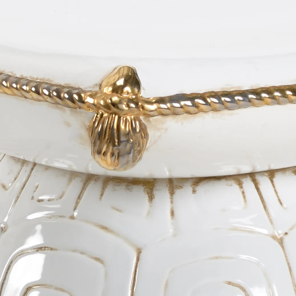 Turtle Ceramic Accent Stool | Wayfair North America