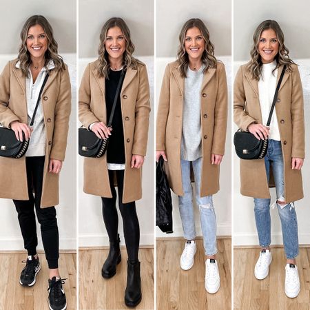 Winter capsule: camel coat 

Grab this coat while it’s 30% off 
I’m wearing an XS but would prefer a small for heavier sweaters! It comes in several colors and patterns 

#LTKsalealert #LTKSeasonal #LTKCyberweek