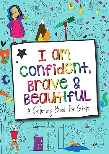 Hopscotch Girls I Am Confident Brave & Beautiful Inspirational Coloring Books for Kids Ages 4-8 &... | Amazon (US)