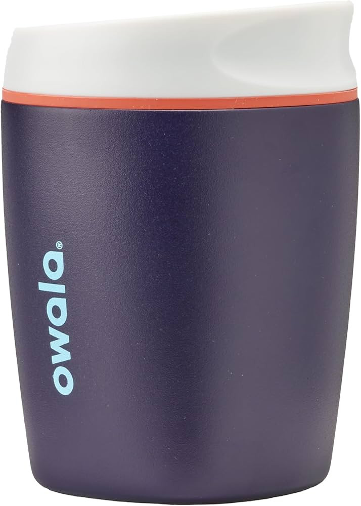 Owala SmoothSip Insulated Stainless Steel Coffee Tumbler, Reusable Iced Coffee Cup, Hot Coffee Tr... | Amazon (CA)