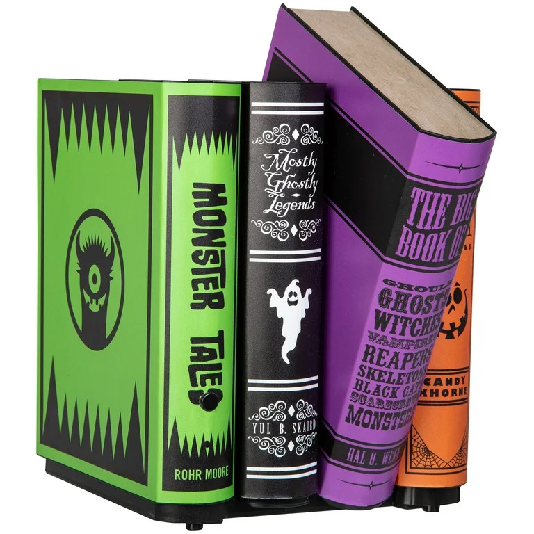 Gemmy Animated Décor Moving Books Colorful Monster Tales, Multicolored - Walmart.com | Walmart (US)