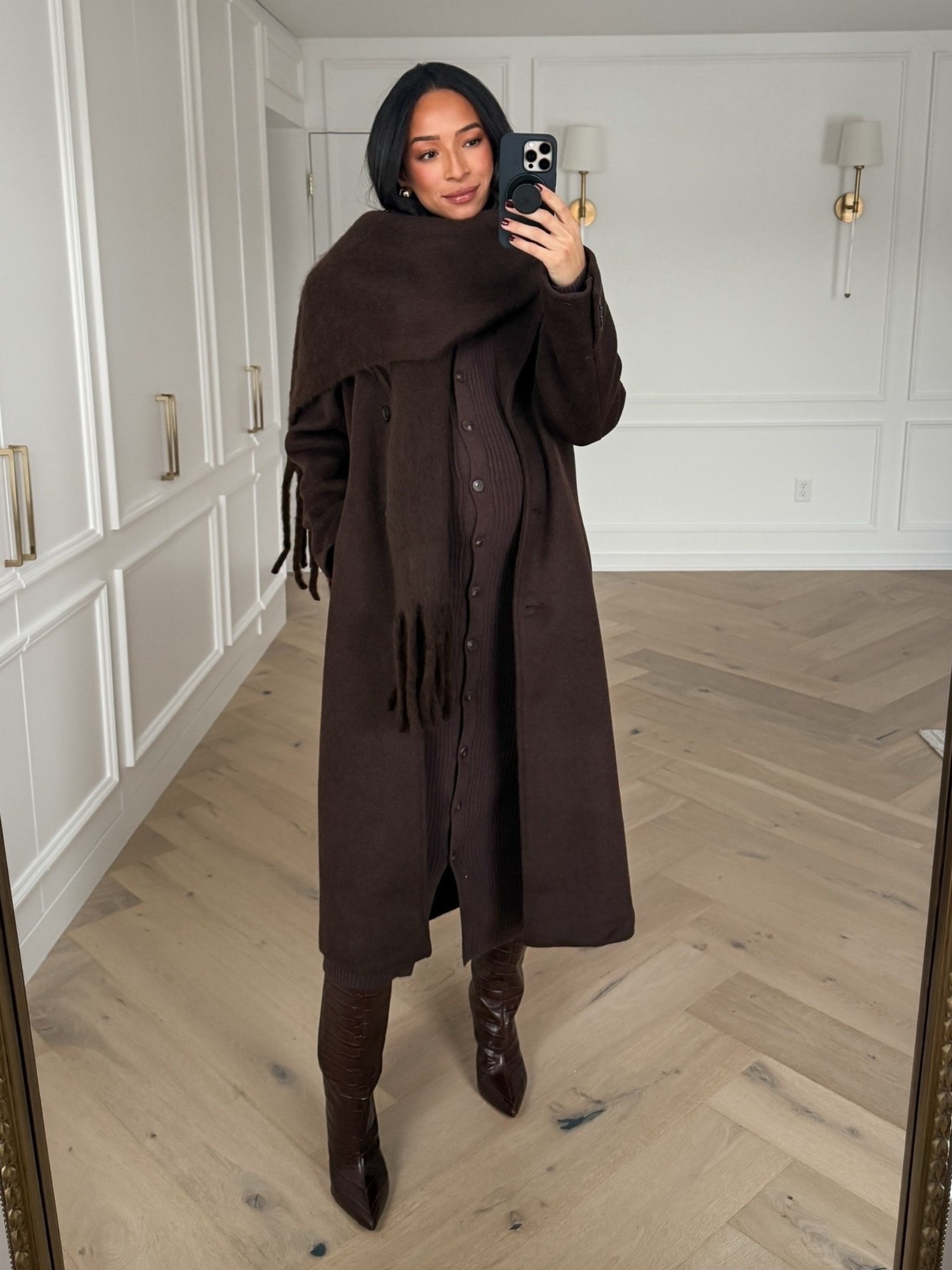 Use code AFNENA for an extra 15% OFF Abercrombie! Almost everything is up to 40% OFF + my code stacks on top!! Wearing size S Tall maxi sweater dress and size M Tall tailored topcoat @abercrombie #abercrombiepartner

Winter Outfit 
Winter Fashion
Holiday Outfit
Casual Outfit 
Weekend Outfit
Abercrombie Code
Abercrombie Sale

#LTKFindsUnder100 #LTKSeasonal #LTKSaleAlert