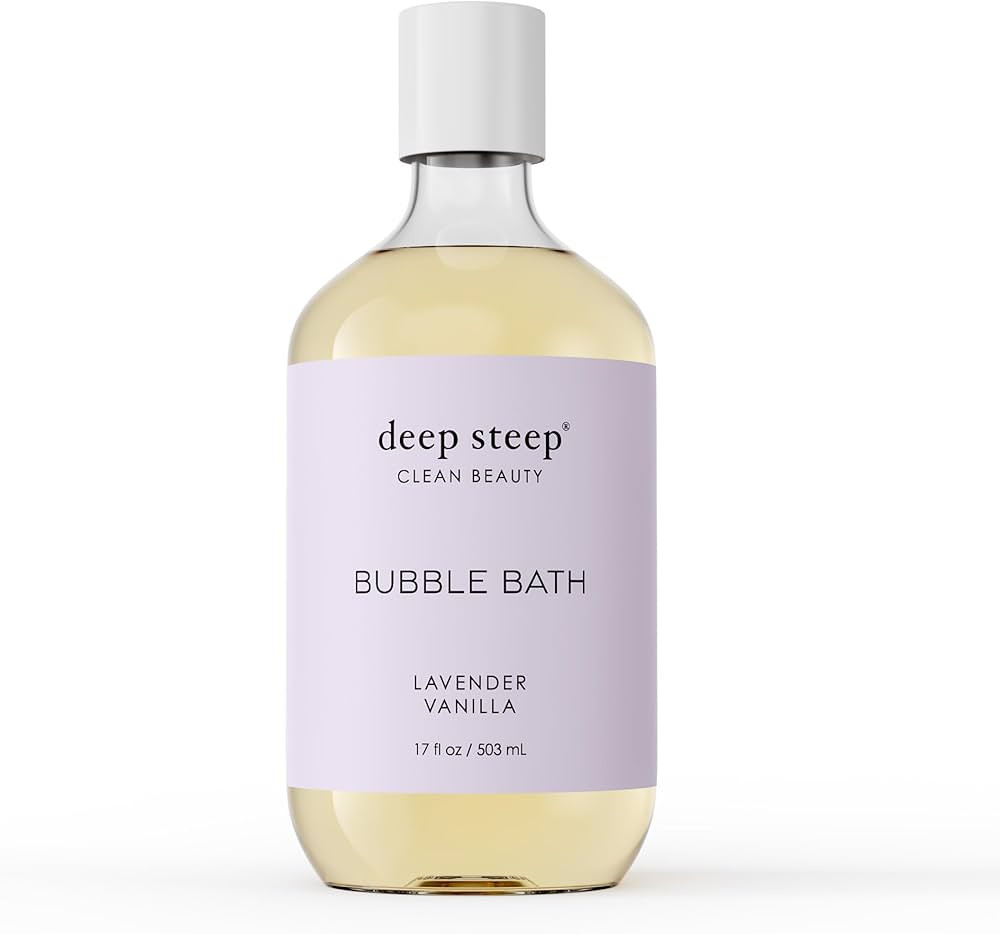 Deep Steep Bubble Bath, 17oz (Lavender Vanilla) | Amazon (US)