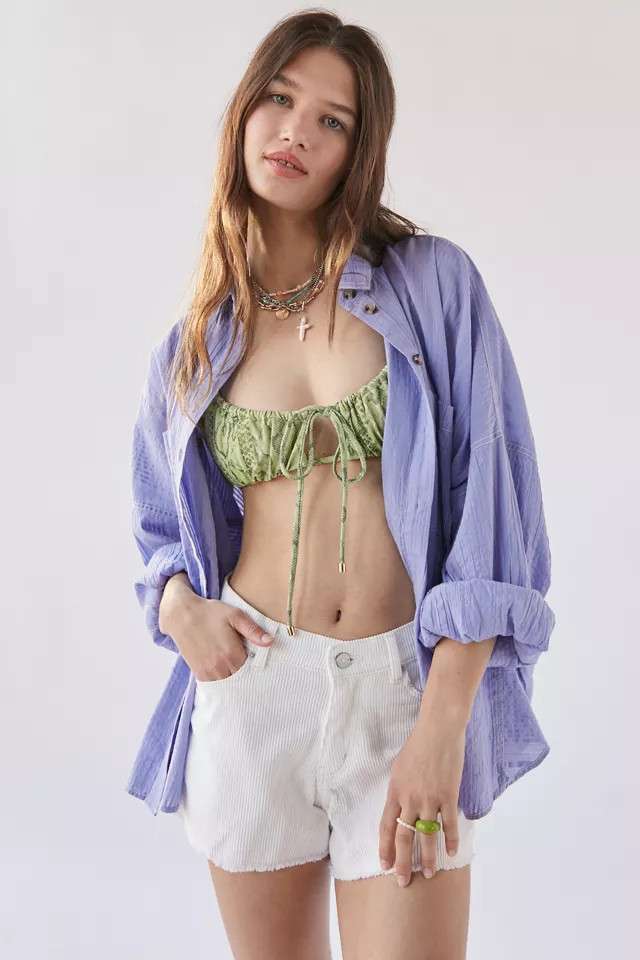 BDG Bell Button-Down Shirt | Urban Outfitters (US and RoW)