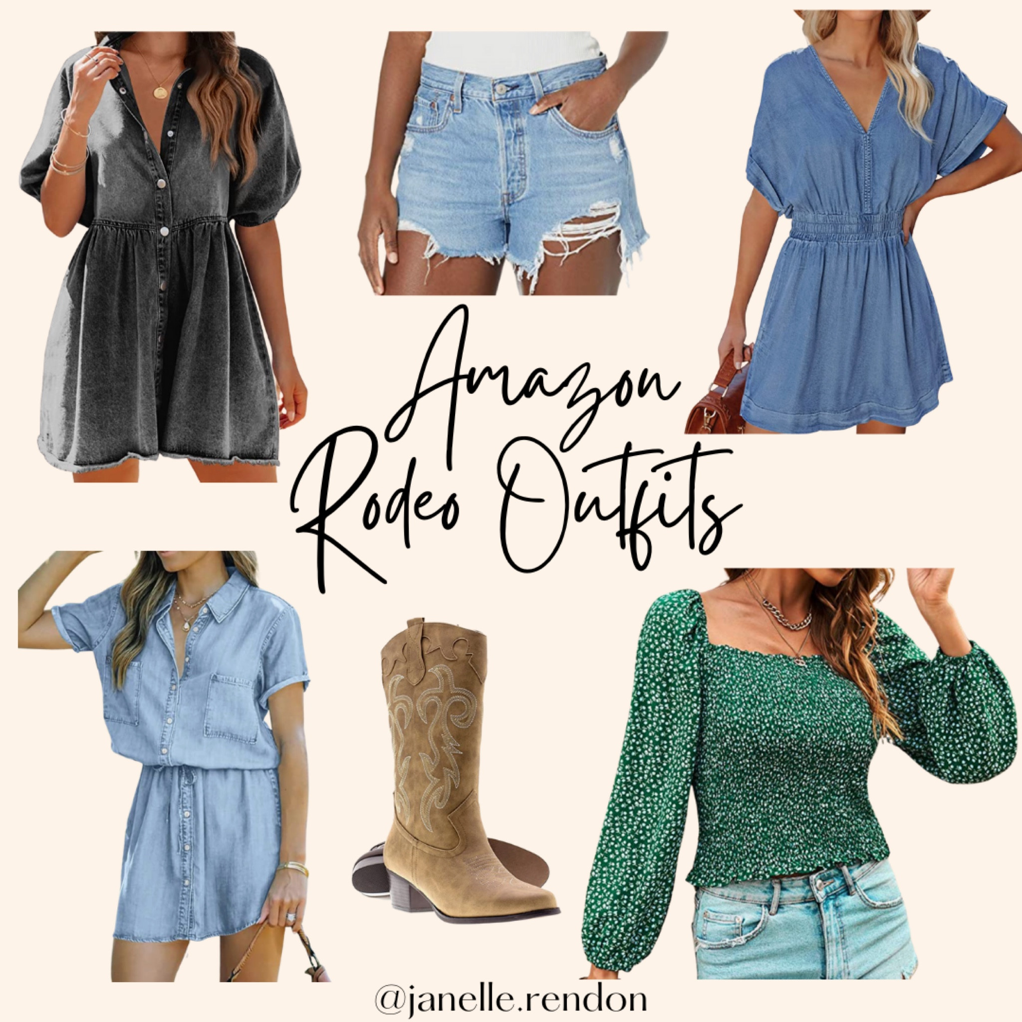 Rodeo outfits from Amazon. Great for western days, country music concerts and rodeo events. All affordable and with quick shipping. 

#LTKunder50 #LTKunder100 

#LTKSeasonal