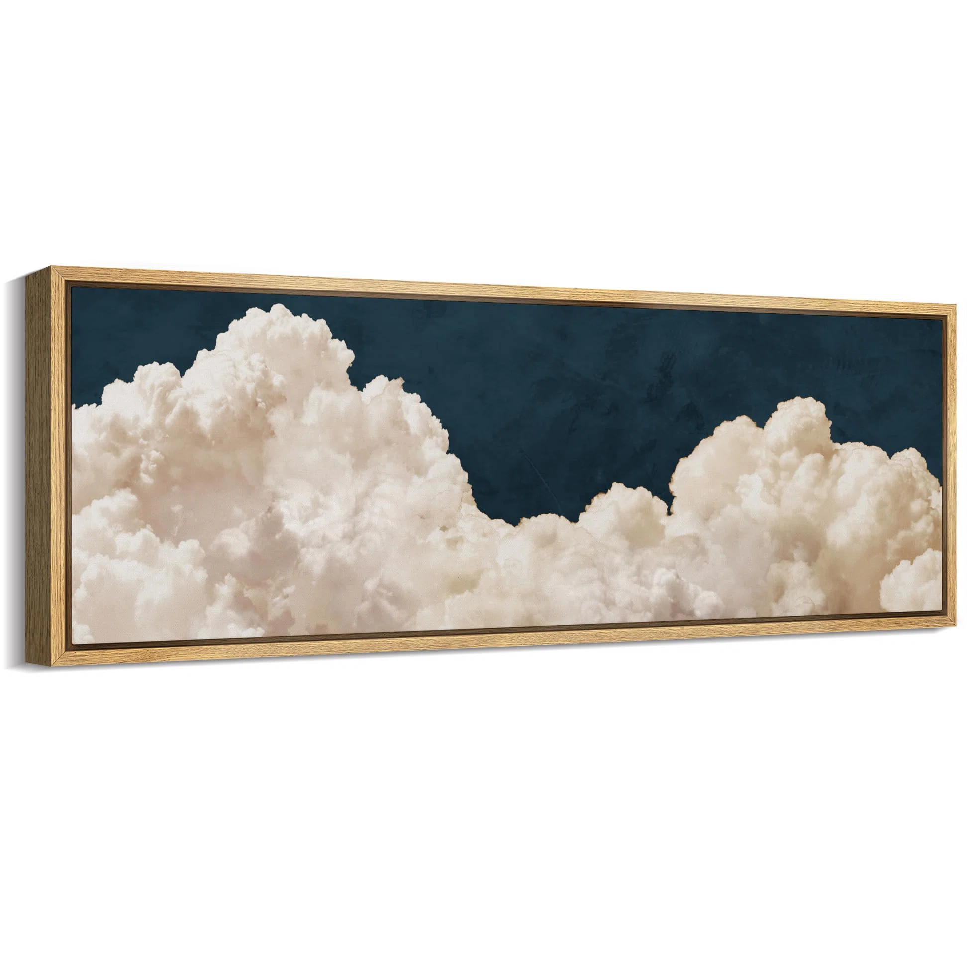 Clouds " Cumulus Clouds Panoramic Dramatic Skyline Antique Retro Colorful Bedroom Extra Large Wal... | Wayfair North America