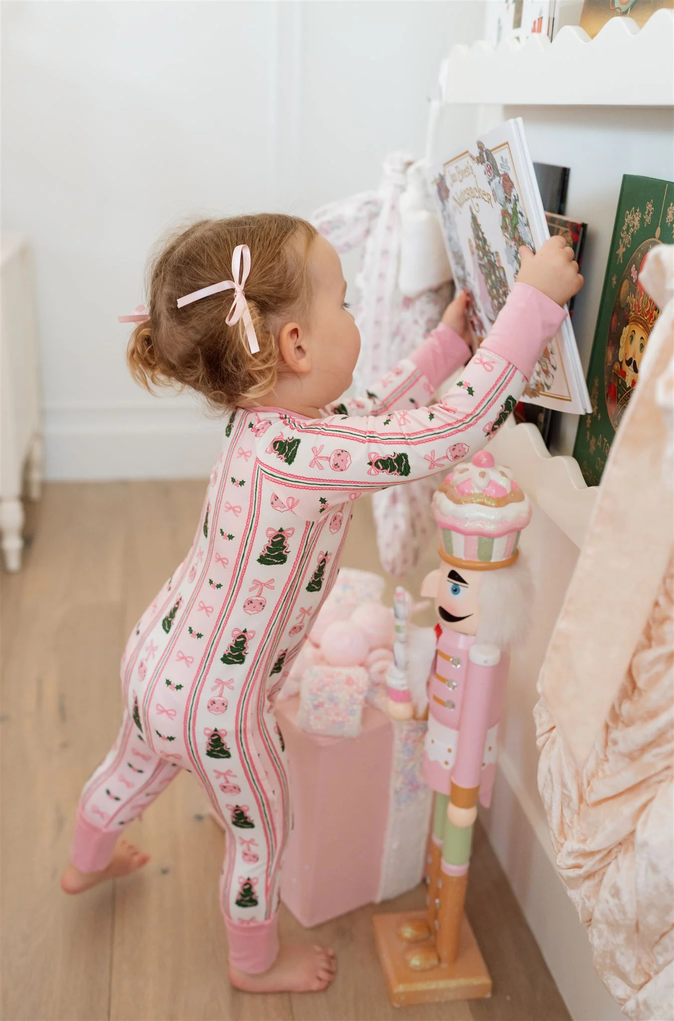 Pinkmas Zipper Romper | In My Jammers