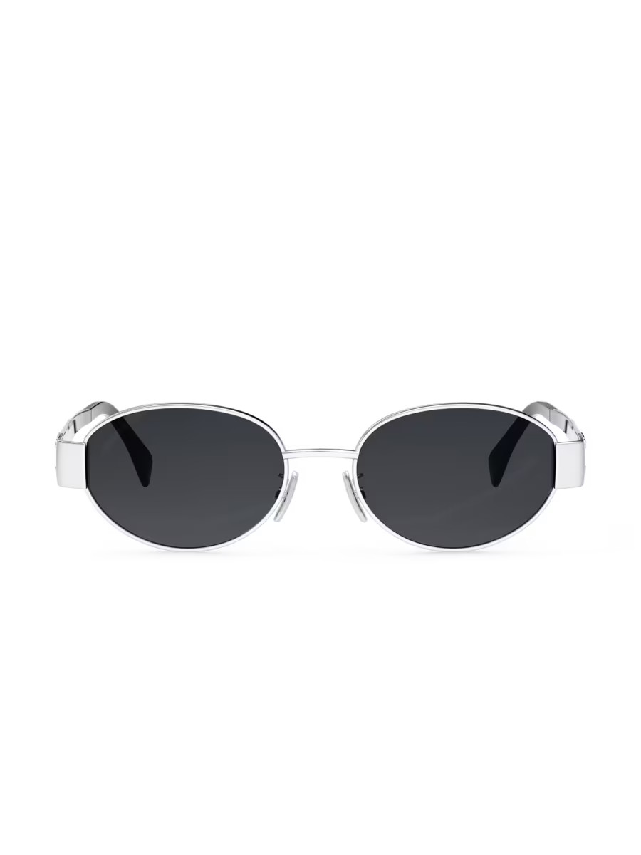 Triomphe 54MM Oval Sunglasses | Saks Fifth Avenue