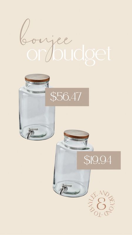 Boujee or Budget: Beverage Dispensee

#LTKhome #LTKunder50