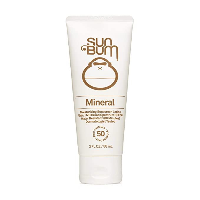 Sun Bum Mineral SPF 50 Sunscreen Lotion | Vegan and Reef Friendly (Octinoxate & Oxybenzone Free) ... | Amazon (US)