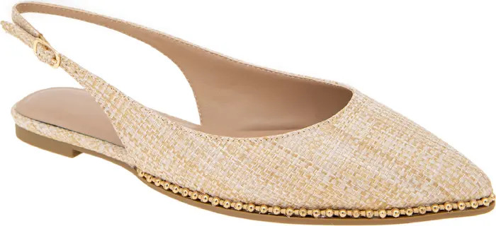 Valerie Slingback Pointed Toe Flat (Women) | Nordstrom