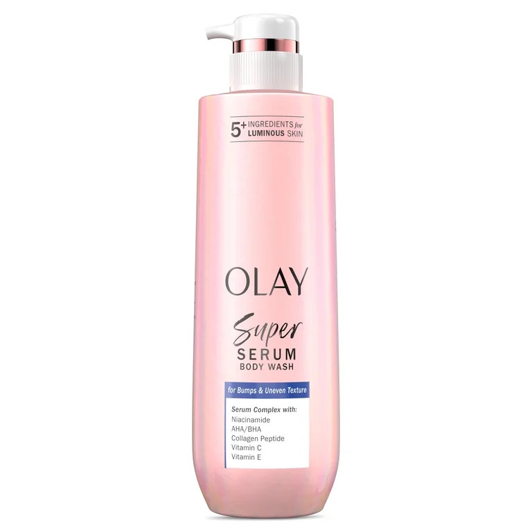 Olay Super Serum Body Wash for Bumps & Uneven Textured Skin, 20oz, Serum Complex for Luminous Ski... | Walmart (US)