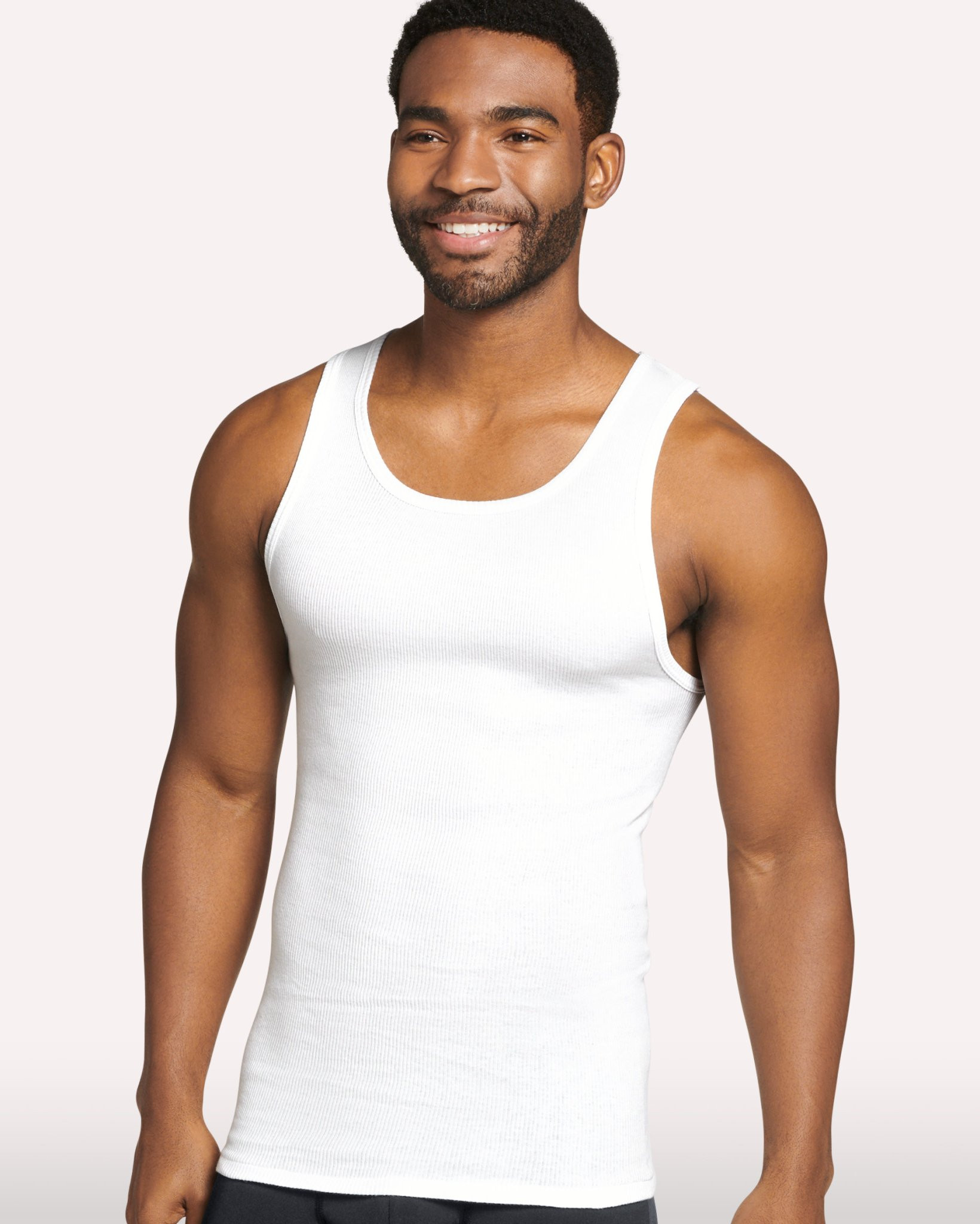 100% Cotton A-Shirt Tank - 4 Pack | Jockey