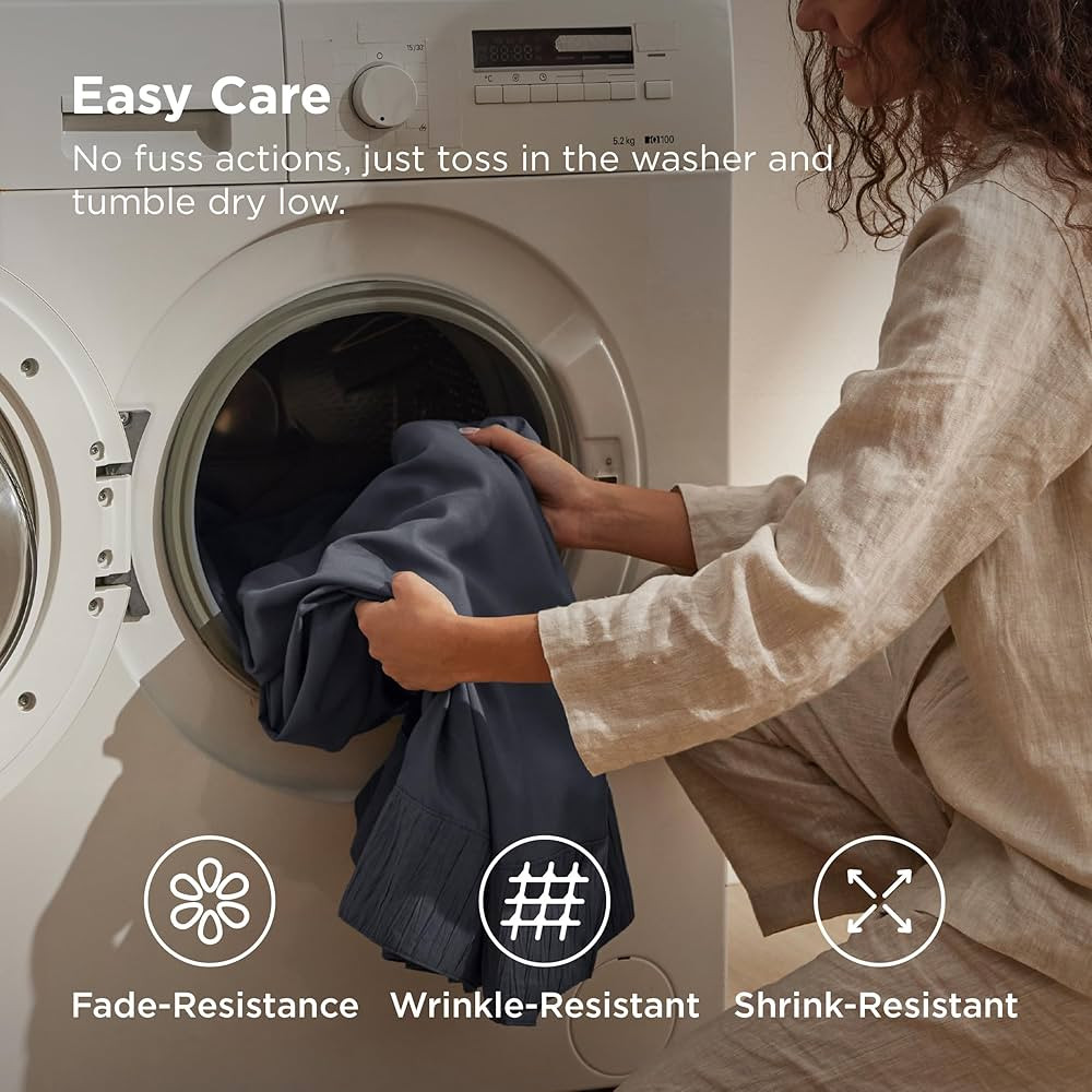 Bedsure Queen Sheet Set - 4 Pieces Soft Queen Size Sheets - Breathable & Cooling - Hotel Luxury -... | Amazon (US)