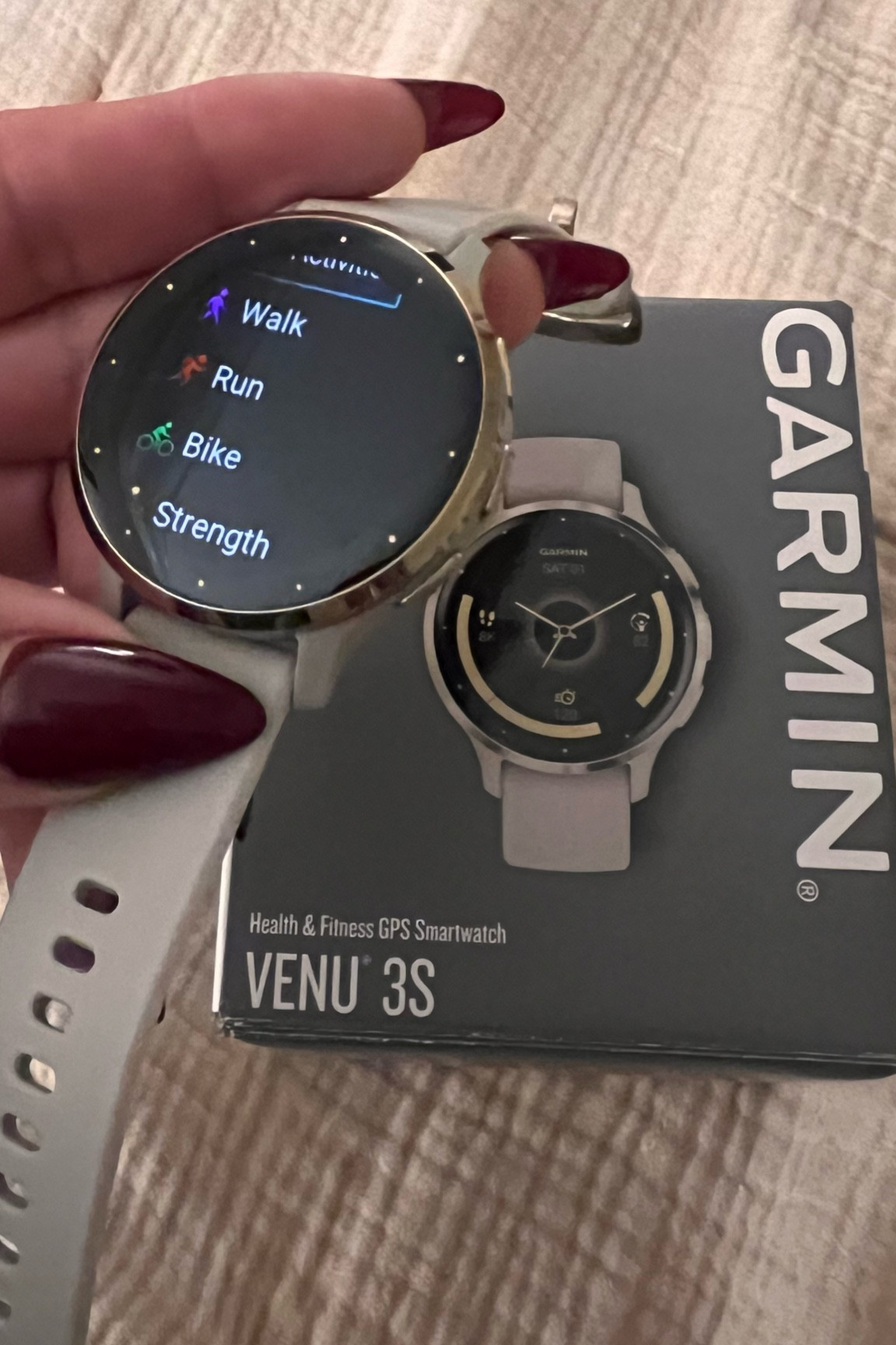 I was gifted a new Garmin watch for my birthday and I absolutely love it. So easy to use! The battery life is amazing. I can't wait to use it for my weekly runs. And I especially love the gold details. ✨

#LTKGiftGuide #LTKActive #LTKFitness