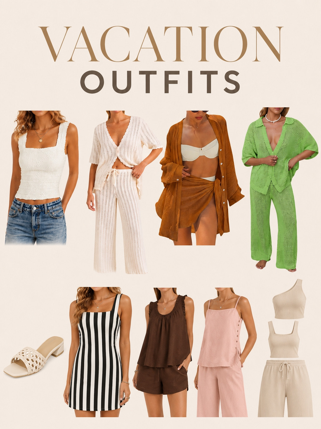 If you still have a vacation this summer, these items are a must ☀️

#LTKSwim #LTKMidsize #LTKSeasonal