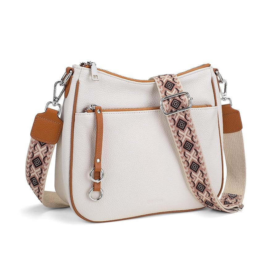 befen Genuine Leather Crossbody Bags for Women Travel Hobo Bags for Women with Adjustable Shoulde... | Amazon (US)