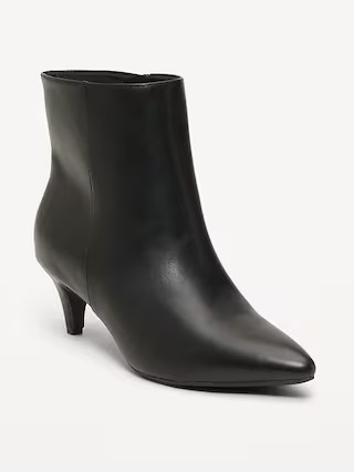 Kitten Heel Booties for Women | Old Navy (US)