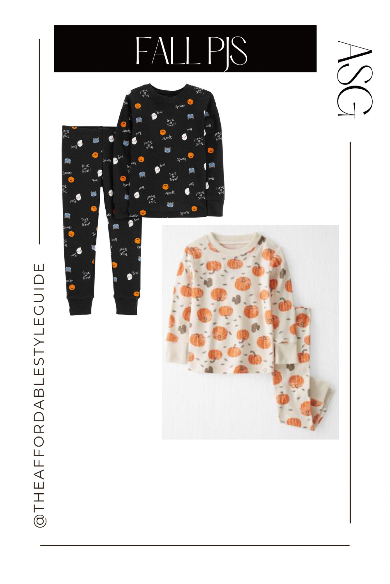 Baby toddler kids fall Halloween pumpkin pajamas 

#LTKunder50 #LTKkids #LTKsalealert