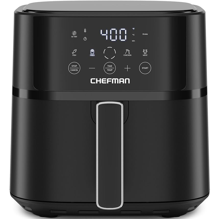 Chefman Air Fryer – 6 QT Compact Airfryer for Quick & Easy Meals in Minutes, Features Hi-Fry Te... | Amazon (US)