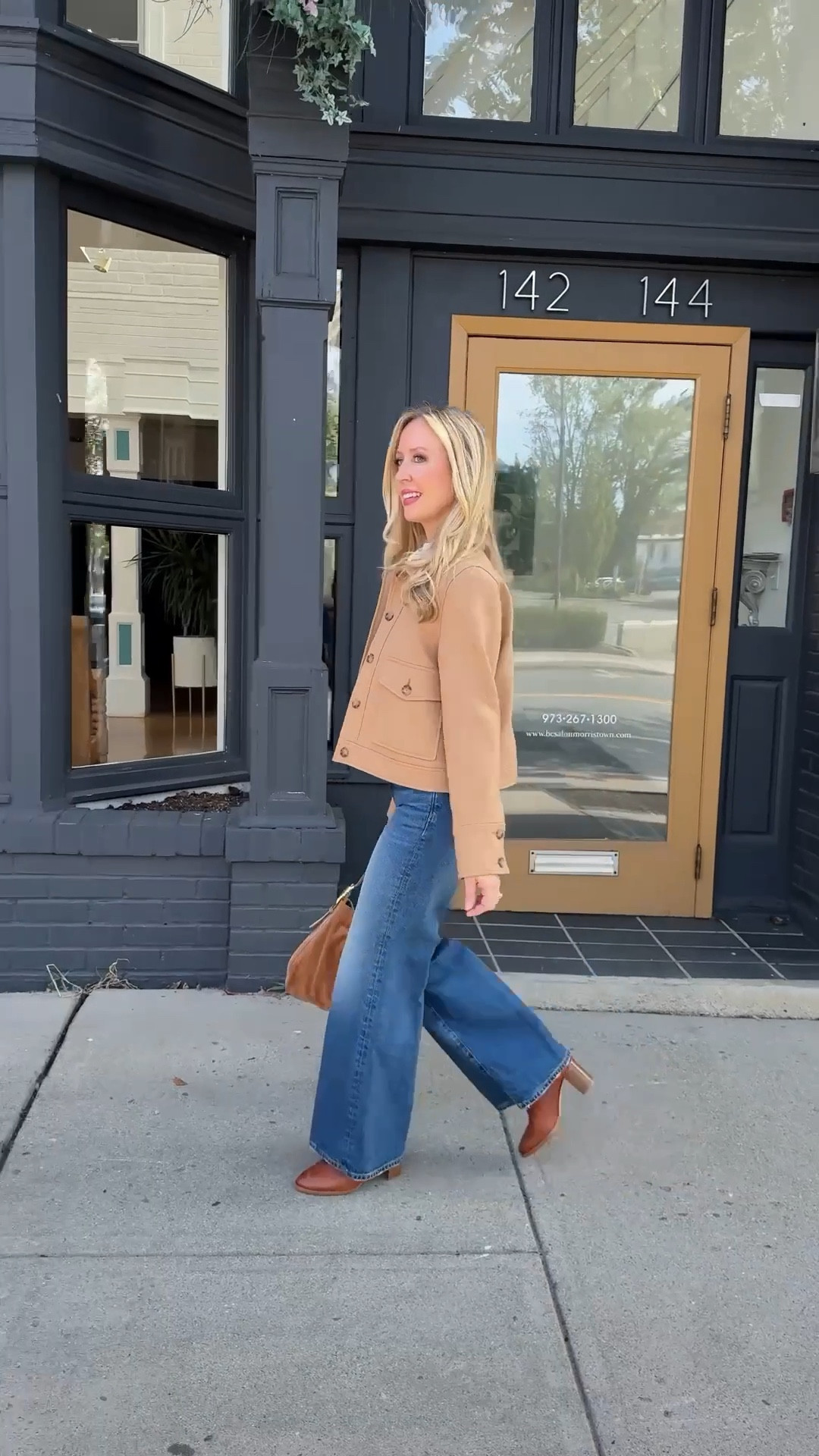 Fall style made effortless. Loving these wide leg jeans and ankle boots combo! Jeans fit true to size (wearing size 24 petite). Boots- take 15% off with SF-TARA-15



#LTKStyleTip #LTKPetite #LTKOver40