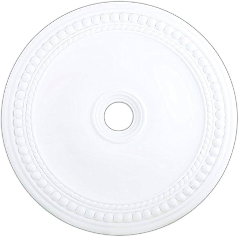 Livex Lighting 82077-03 Wingate Ceiling Medallion, White, 2.5H x 36Dia | Amazon (US)