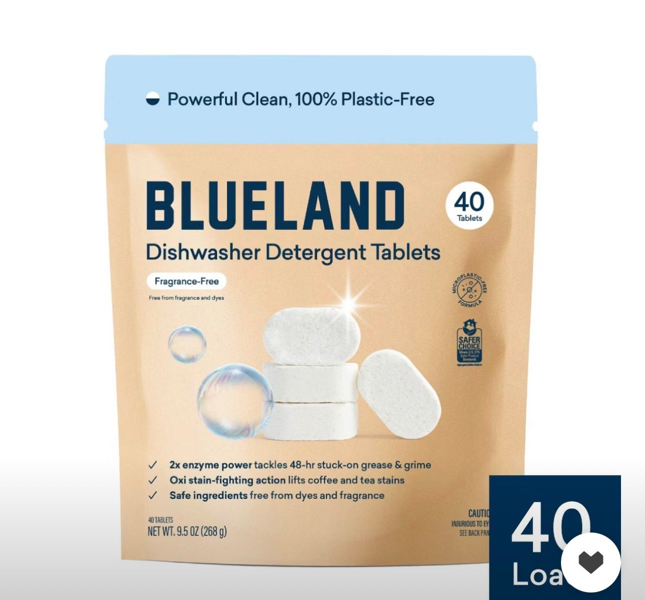 Blue land dishwasher tablets 

#LTKHome #LTKSaleAlert