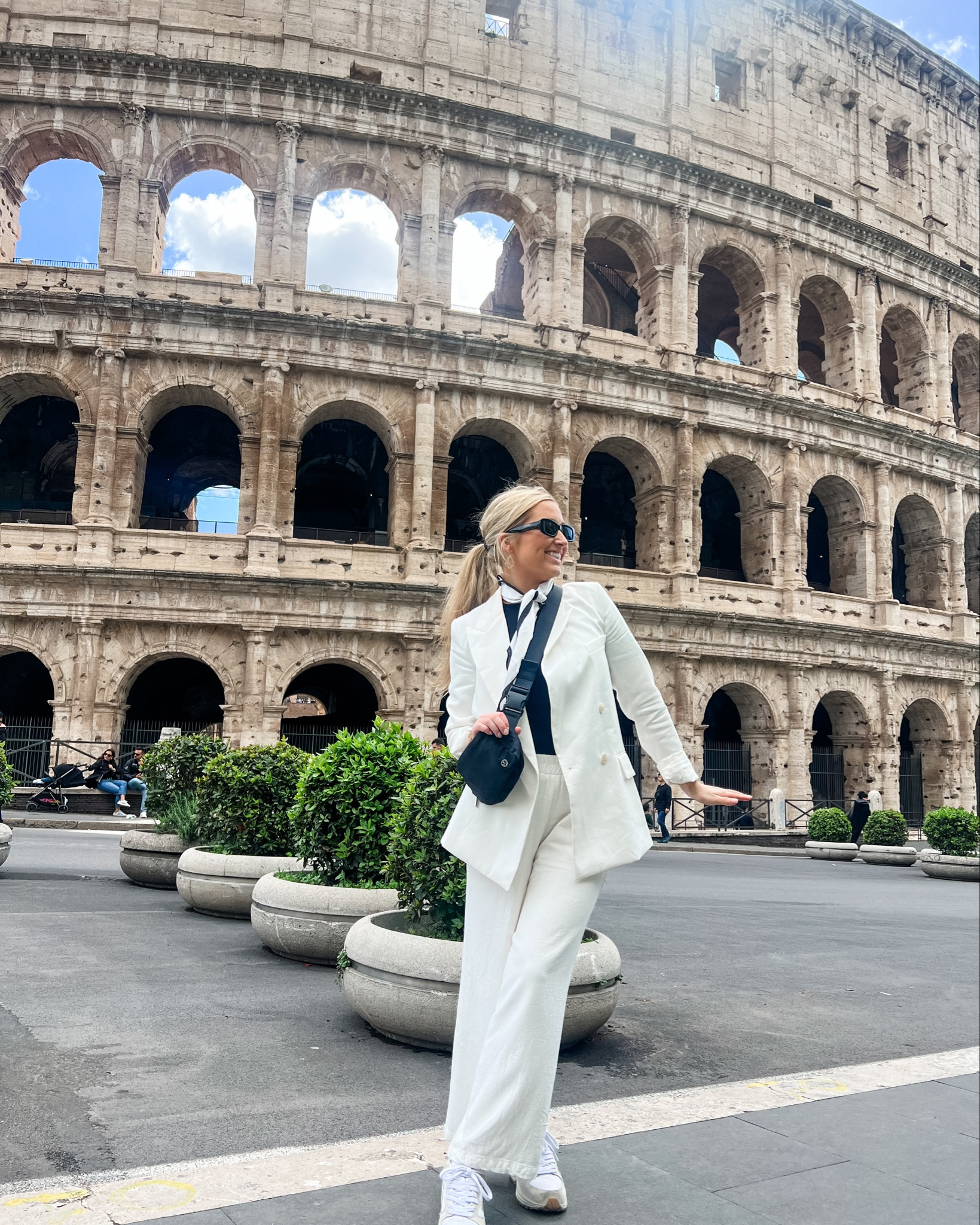 Travel, sightseeing, vacation, Europe outfit!! Wearing a small in pants, top, and blazer! 💕💕

#LTKSeasonal #LTKFindsUnder100 #LTKTravel