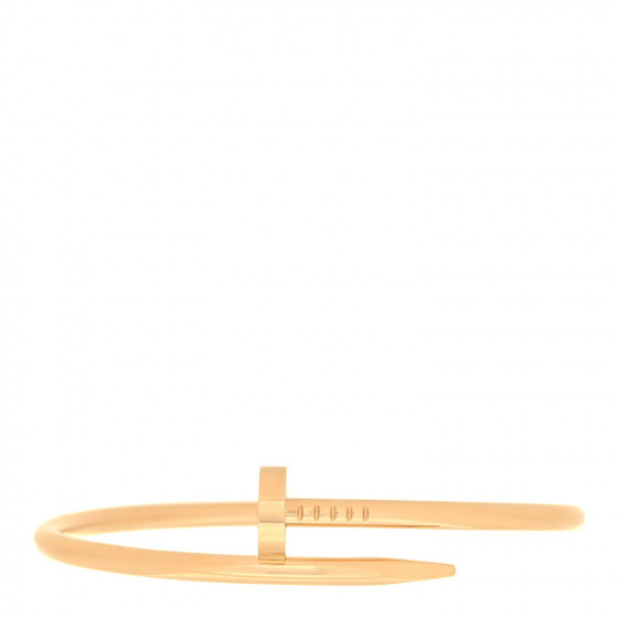 CARTIER 18K Yellow Gold Juste Un Clou Bracelet 18 | Fashionphile