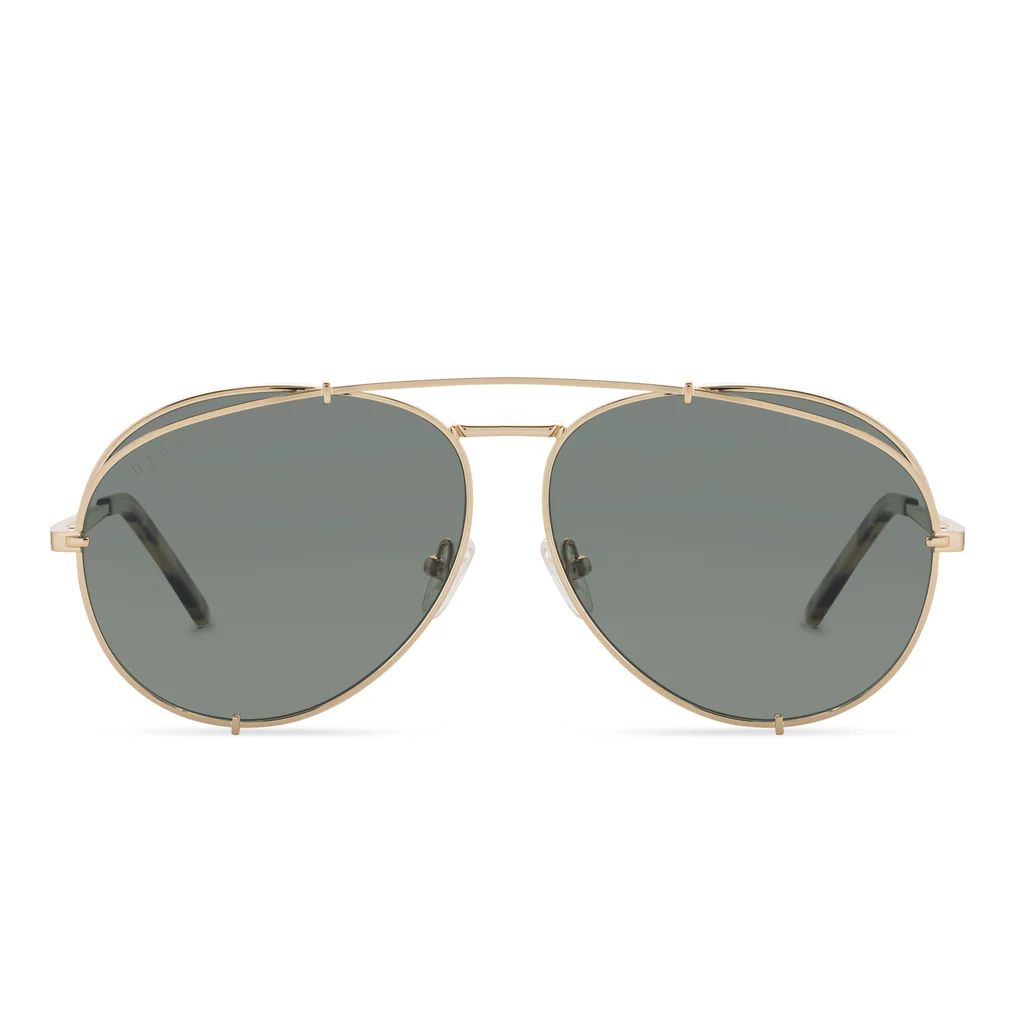 COLOR: gold   g15   polarized sunglasses | DIFF Eyewear
